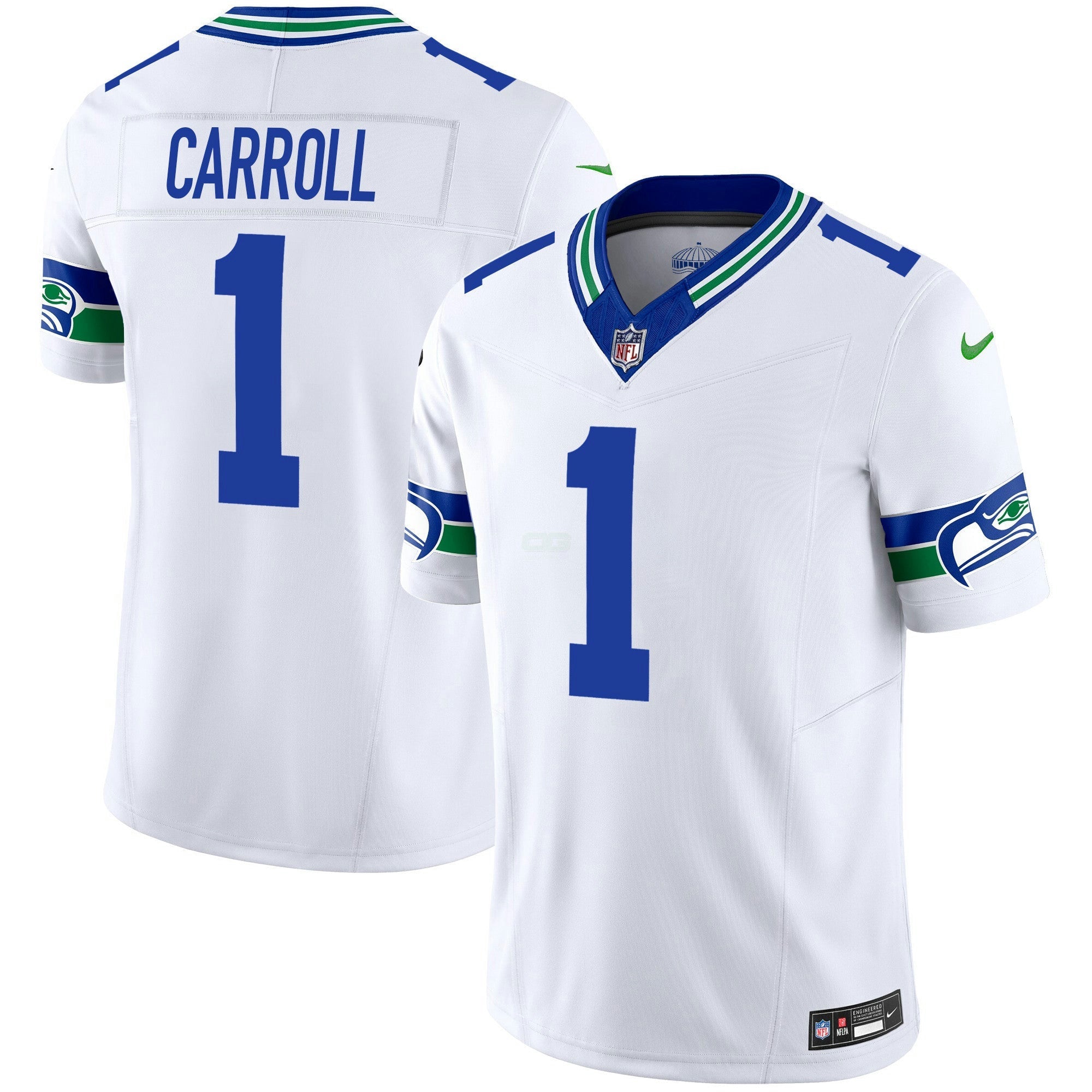 Camisa NFL Pete Carroll Throwback Vapor Limited Jersey