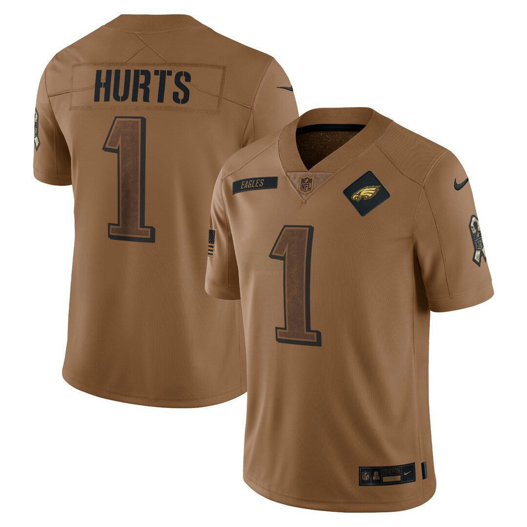 Camisa NFL Philadelphia 2023 Salute To Service Limited Jersey – Marrom