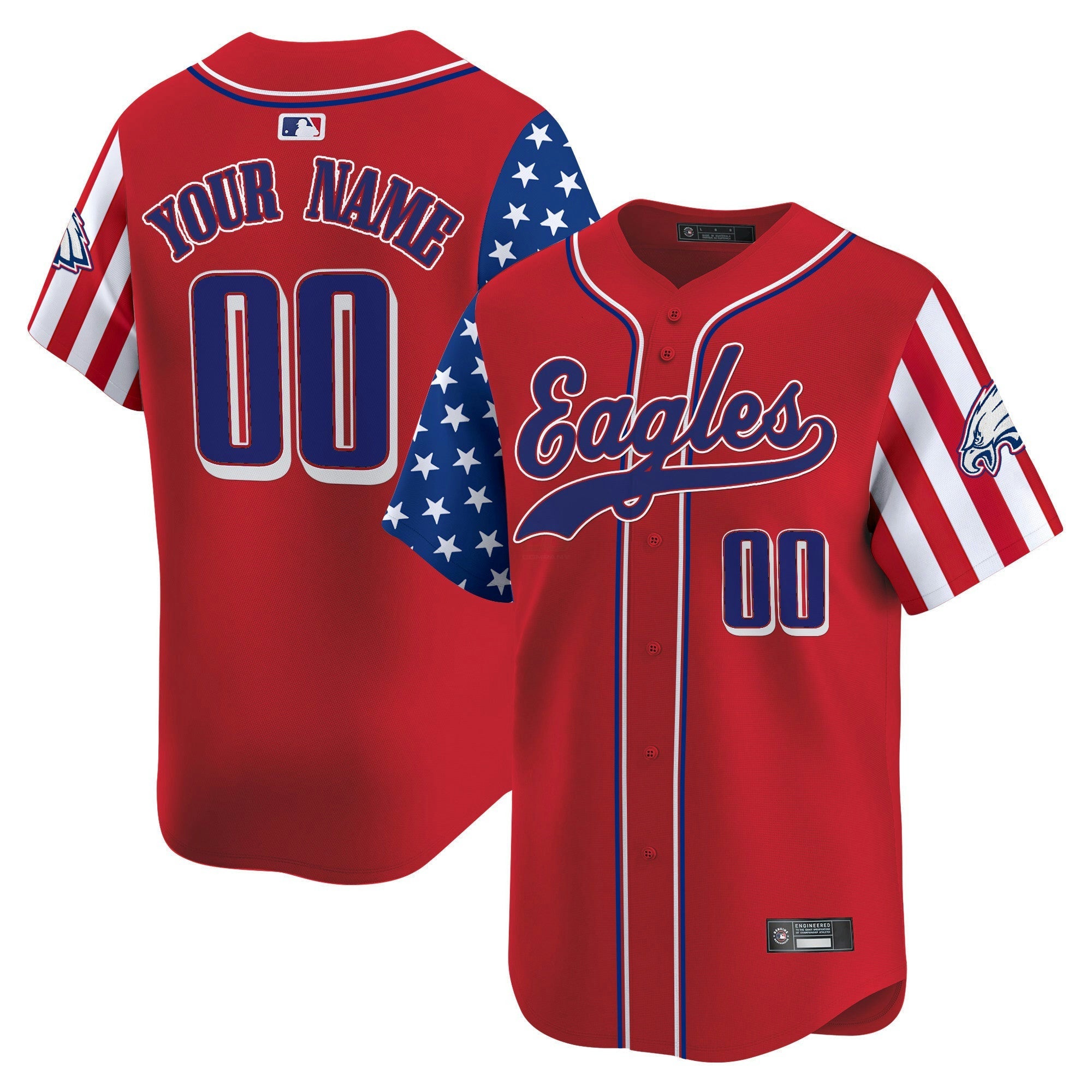 Camisa NFL Philadelphia 2025 Independence Day Vapor Jersey