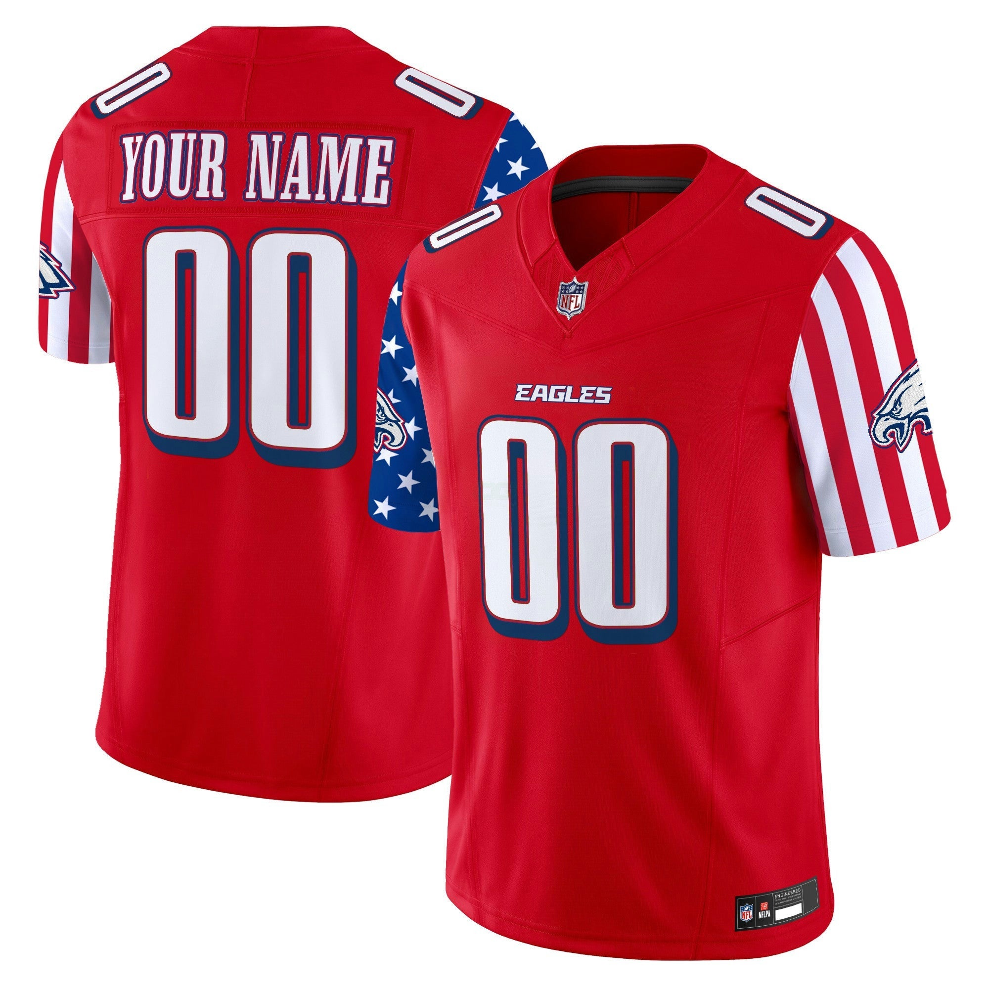 Camisa NFL Philadelphia 2025 Independence Day Vapor Limited Jersey