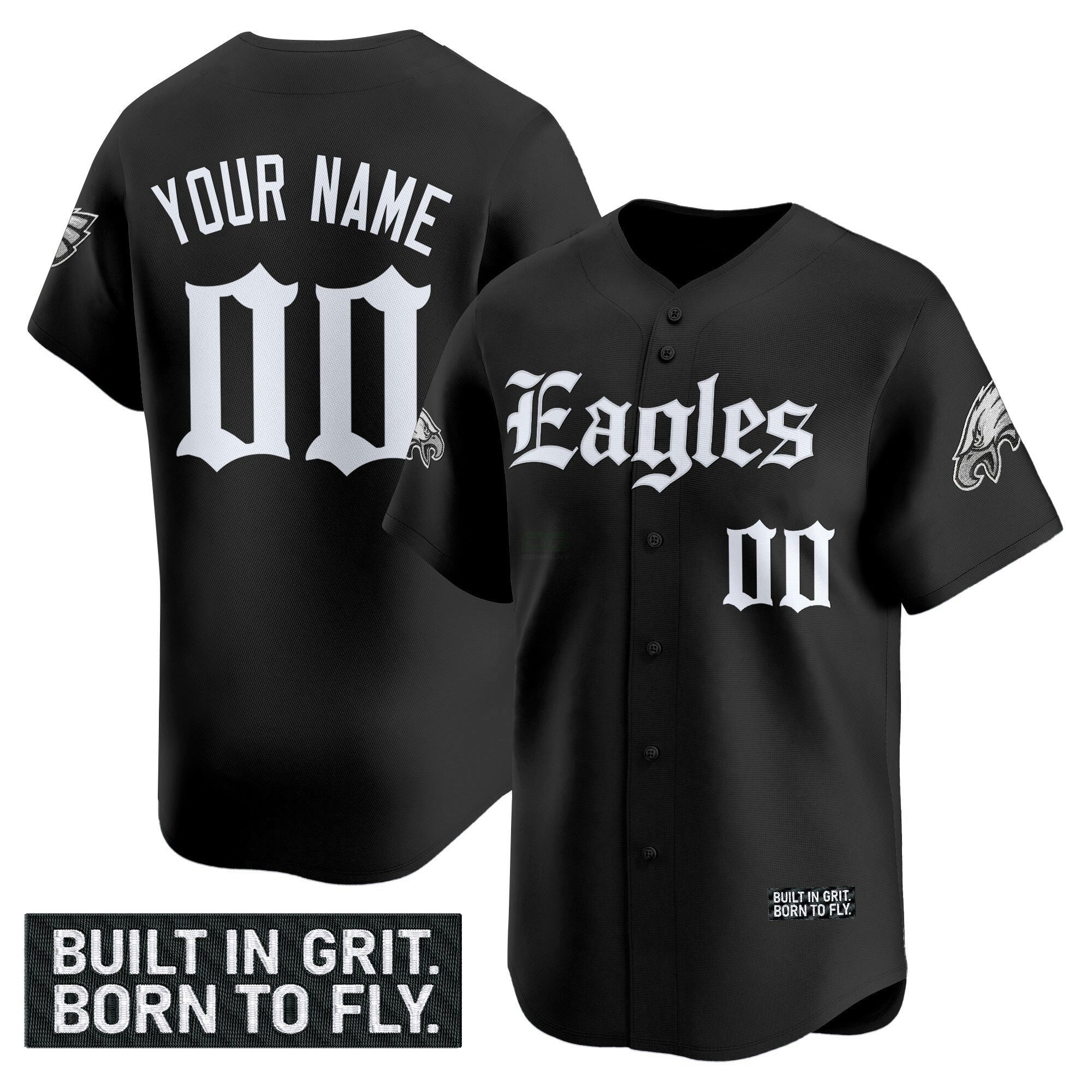 Camisa NFL Philadelphia ‘Gothic Philly Edition’ Vapor Jersey