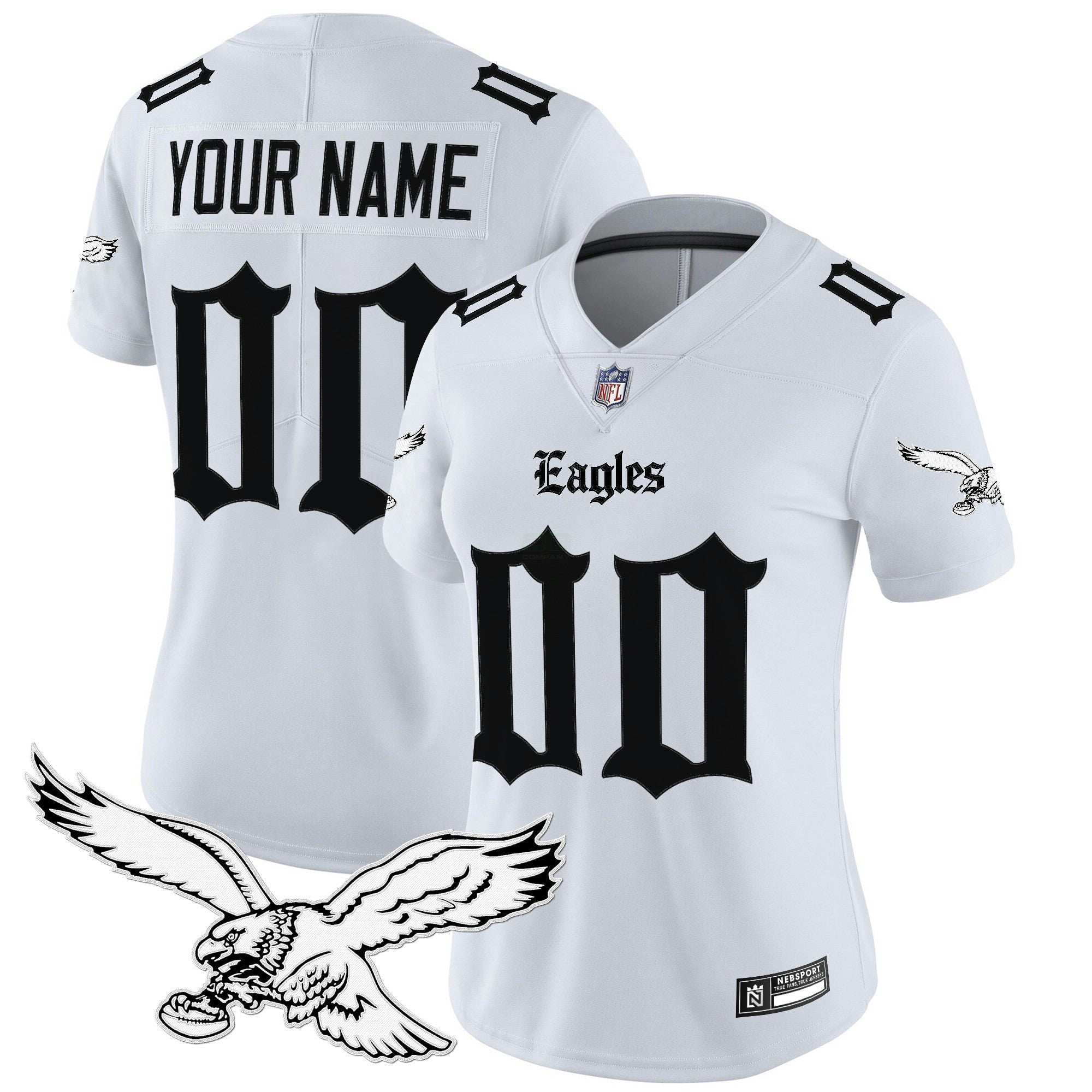Camisa NFL Philadelphia ‘Gothic Philly Edition’ Vapor Limited Jersey