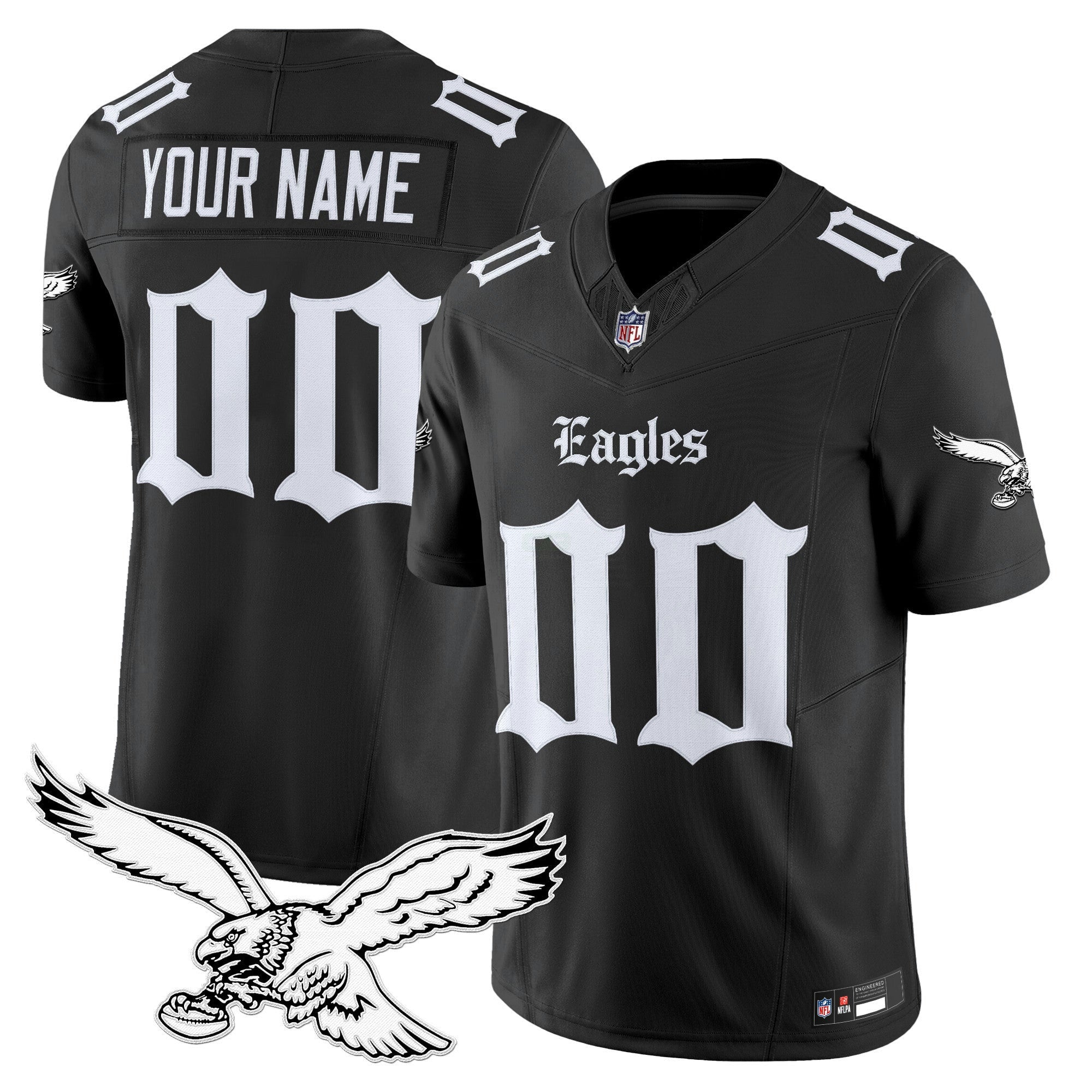 Camisa NFL Philadelphia ‘Gothic Philly Edition’ Vapor Limited Jersey