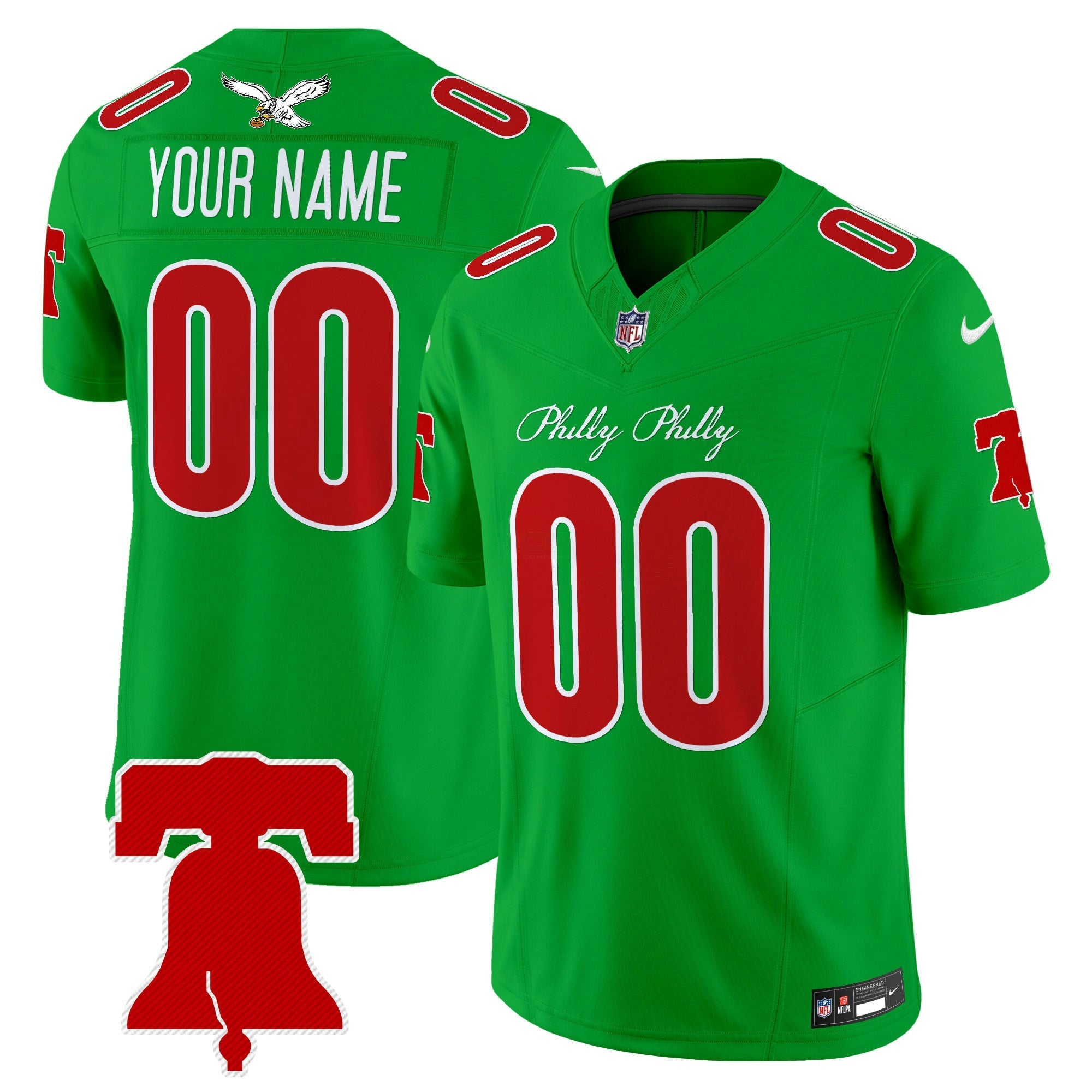 Camisa NFL Philadelphia Philly Phanatic Style Vapor Limited Jersey