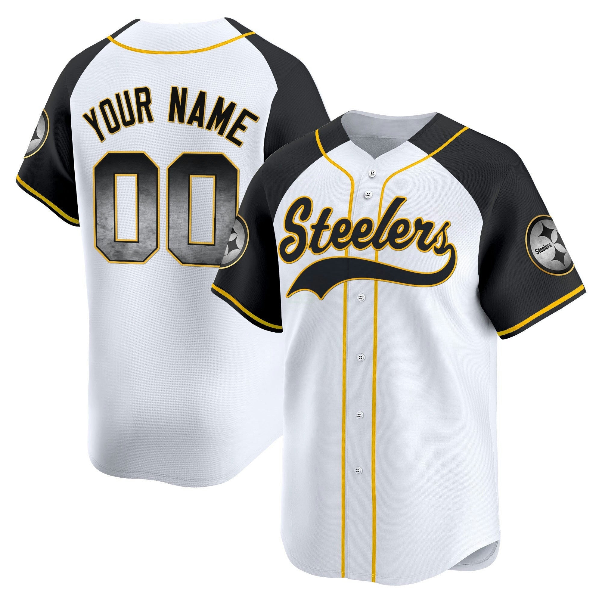 Camisa NFL Pittsburgh Arch Smoke Vapor Jersey