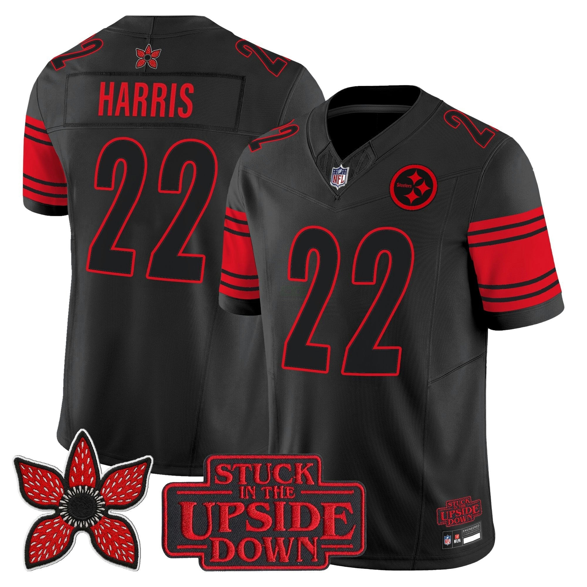 Camisa NFL Pittsburgh ‘Stranger Things Edition’ Vapor Limited Jersey