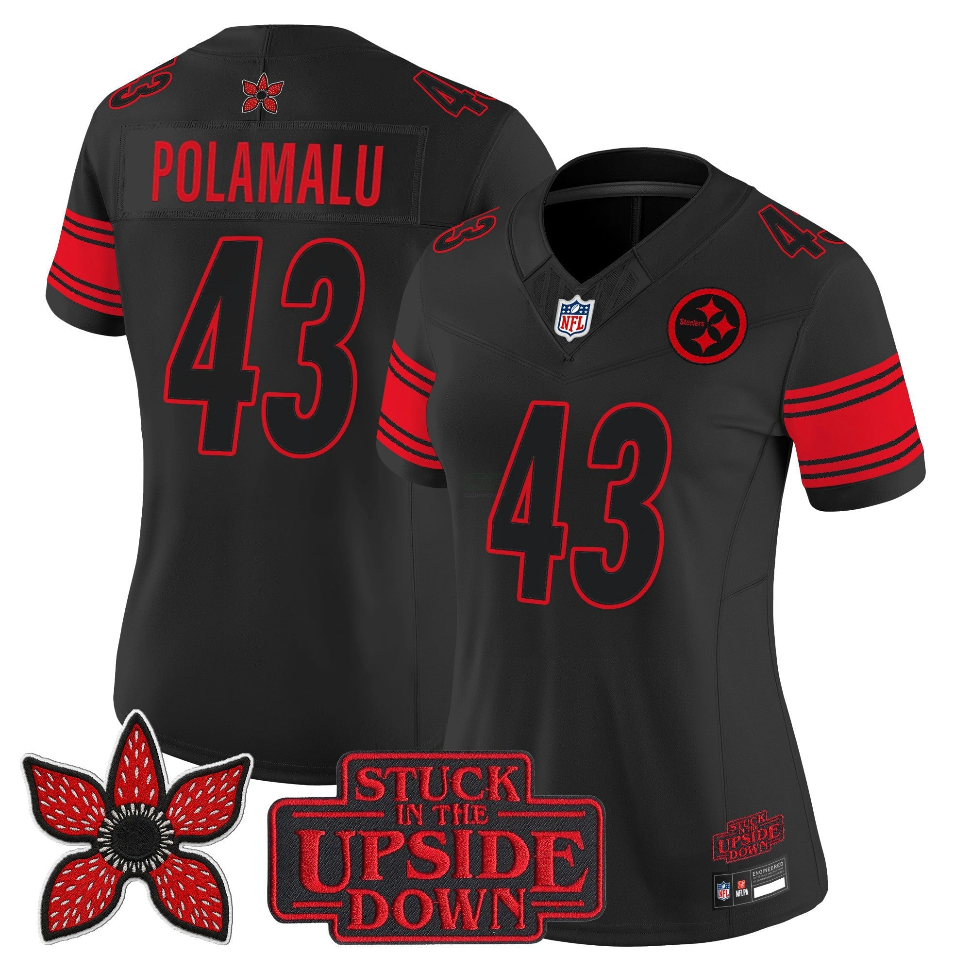 Camisa NFL Pittsburgh ‘Stranger Things Edition’ Vapor Limited Jersey