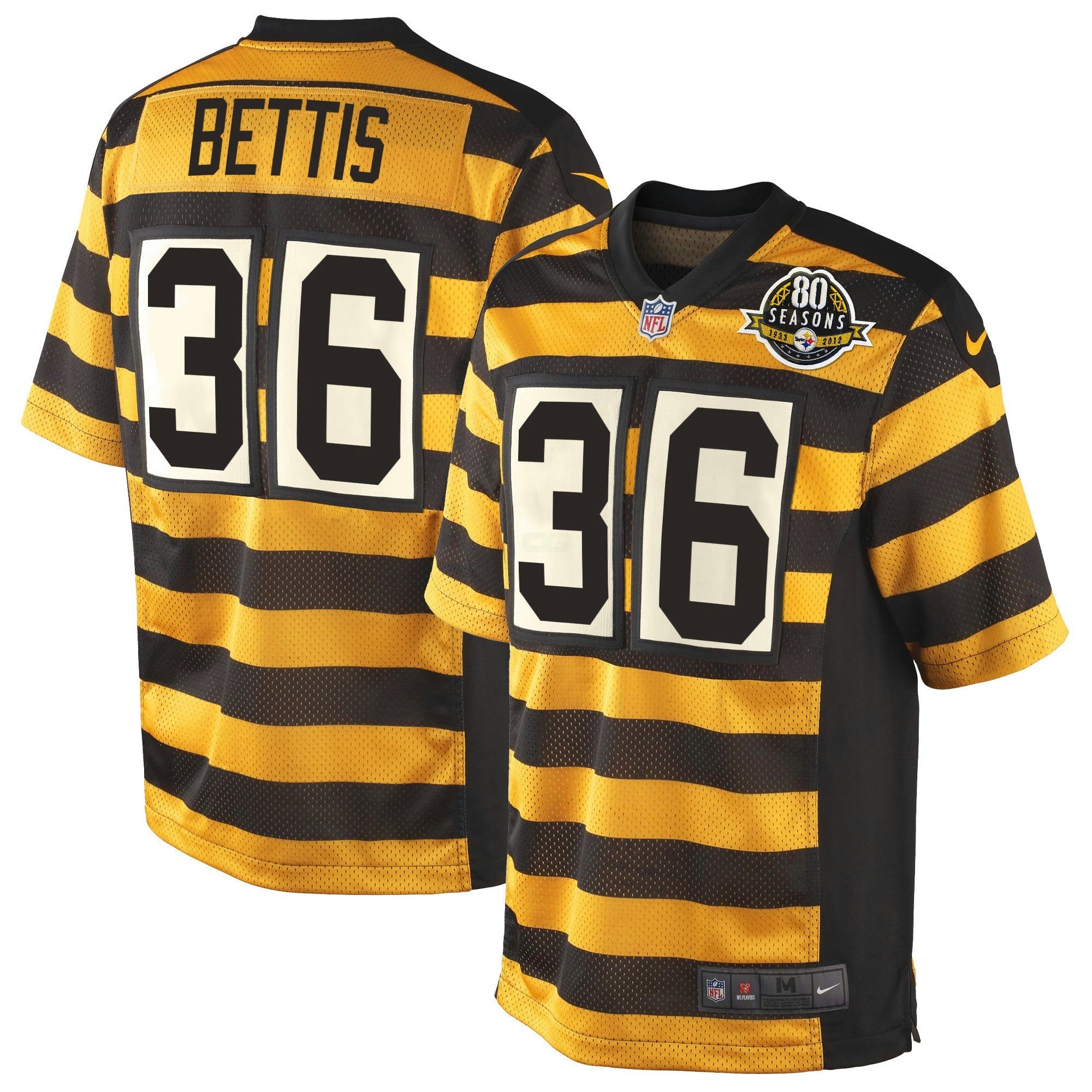 Camisa NFL Pittsburgh Throwback Bunblebee Jersey