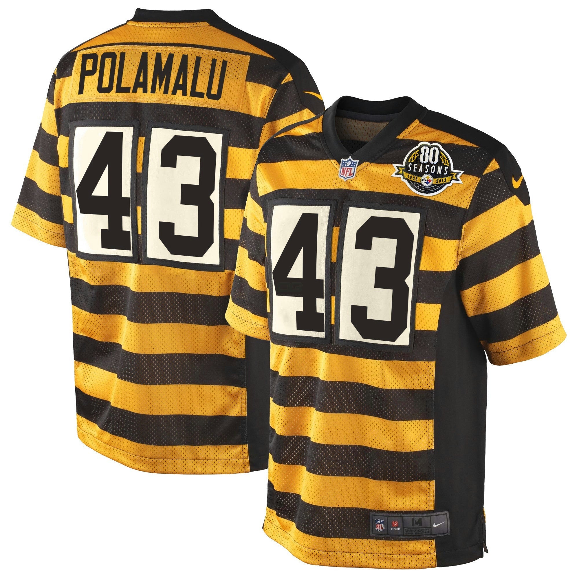 Camisa NFL Pittsburgh Throwback Bunblebee Jersey