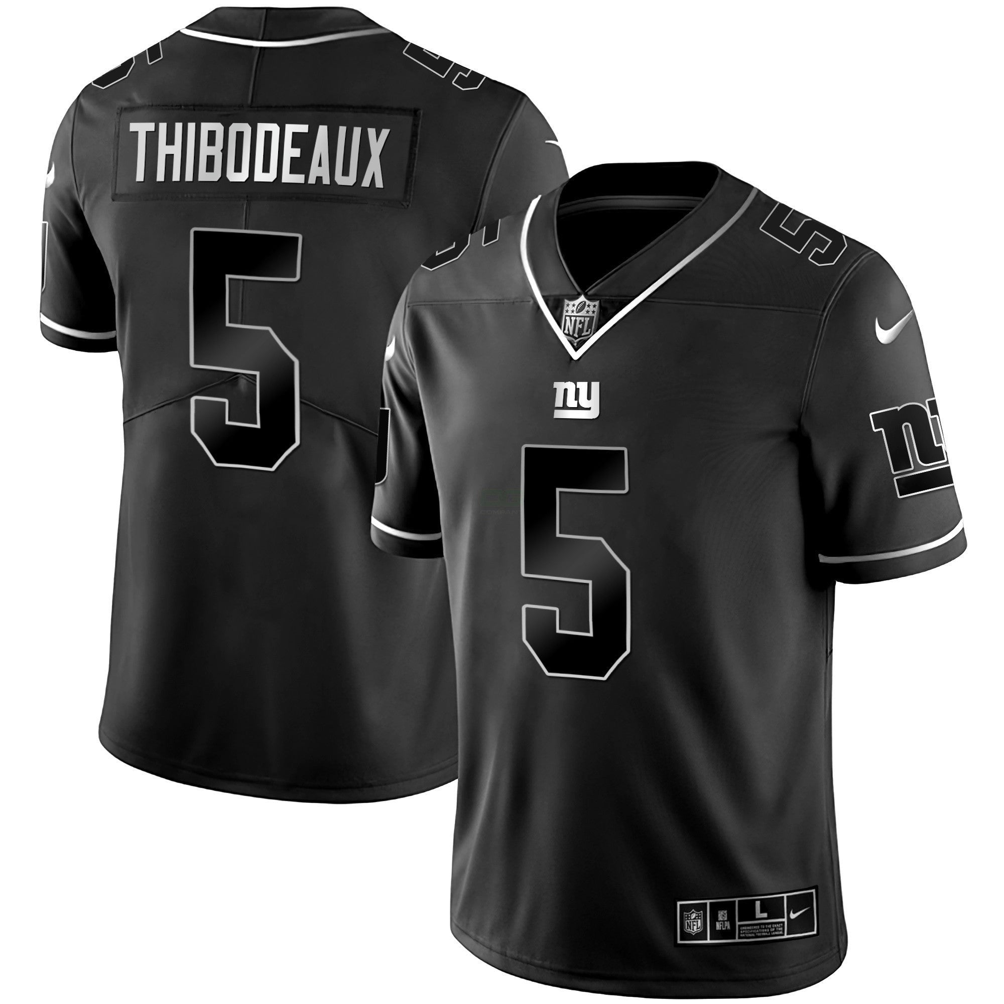 Camisa NFL Preta Prata Vapor Jersey