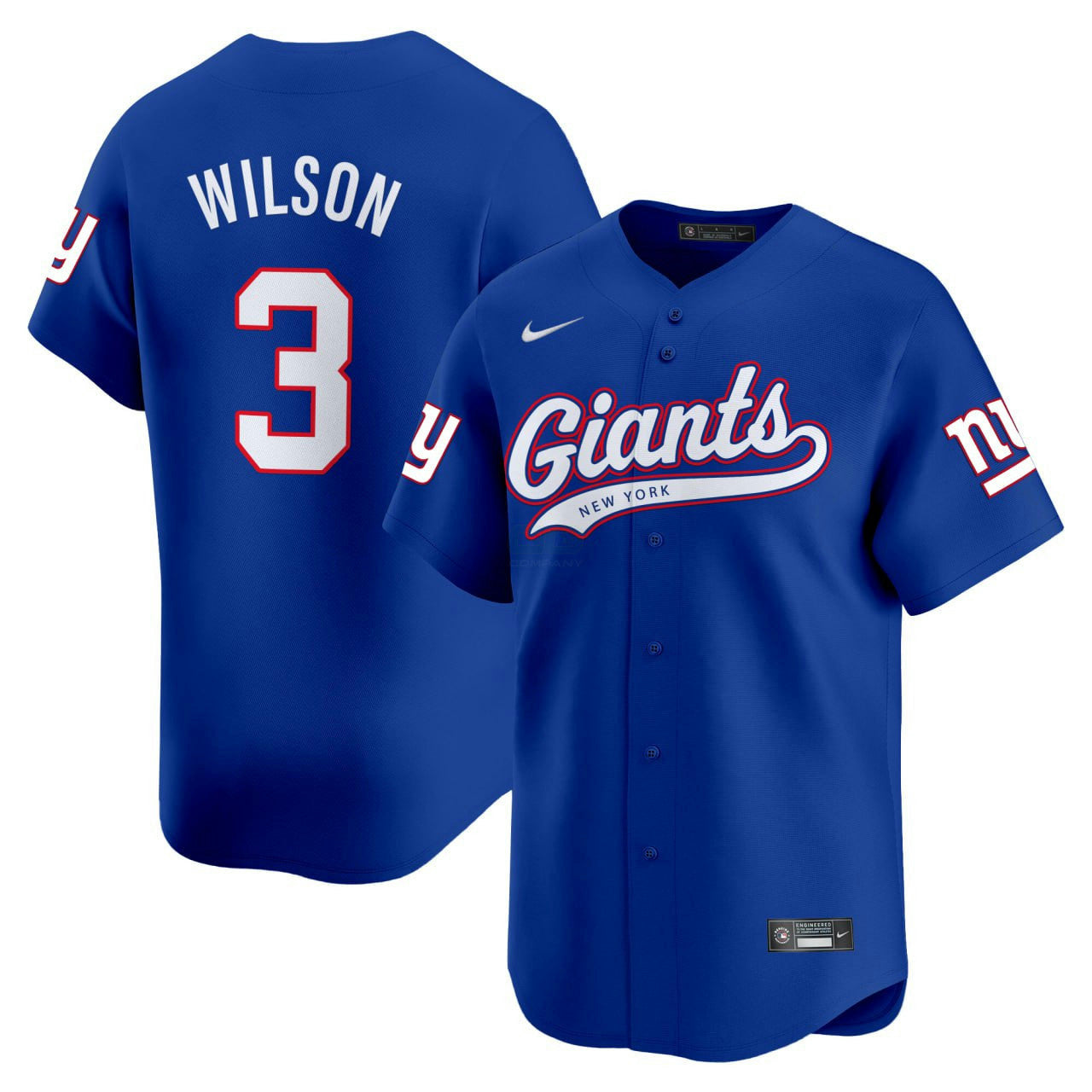 Camisa NFL Russell Wilson New York Jersey