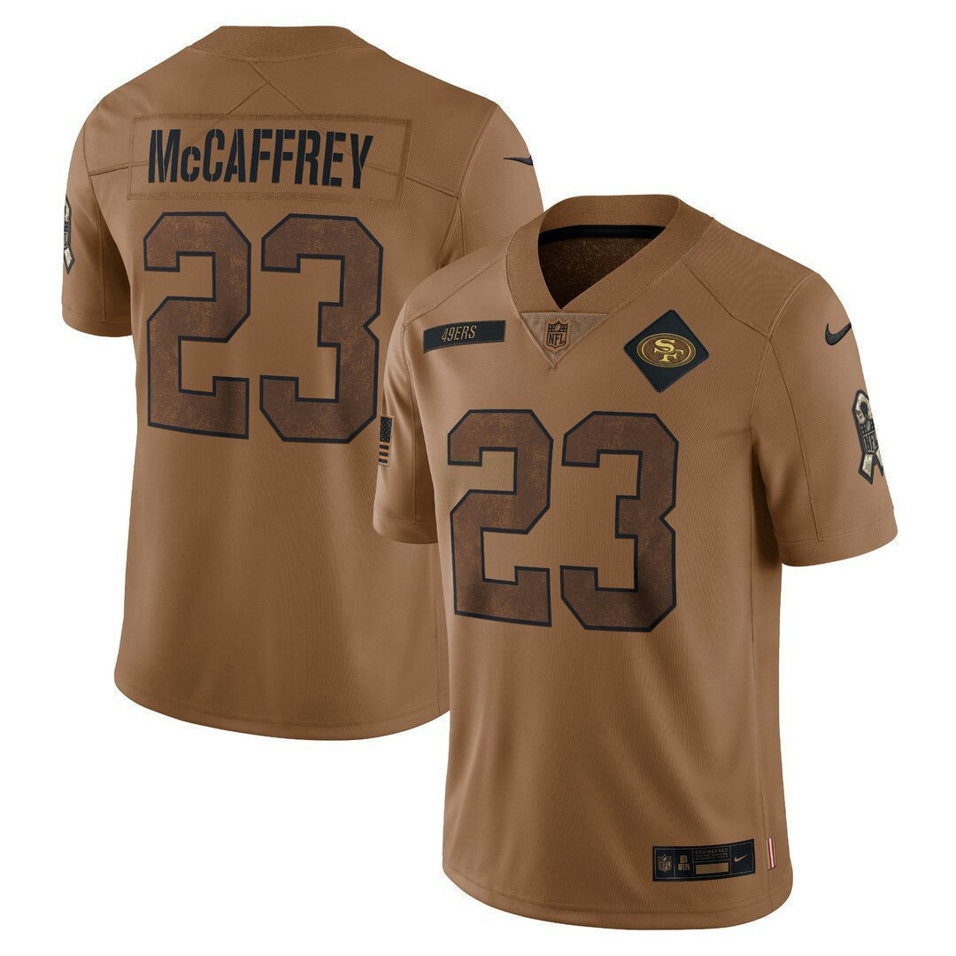 Camisa NFL San Francisco 2023 Salute To Service Limited Jersey – Marrom