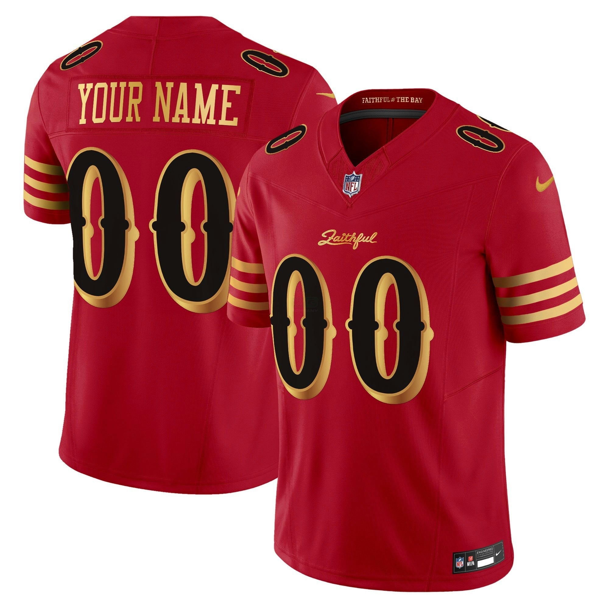 Camisa NFL San Francisco 2025 “Rivalries” Vapor Limited Jersey