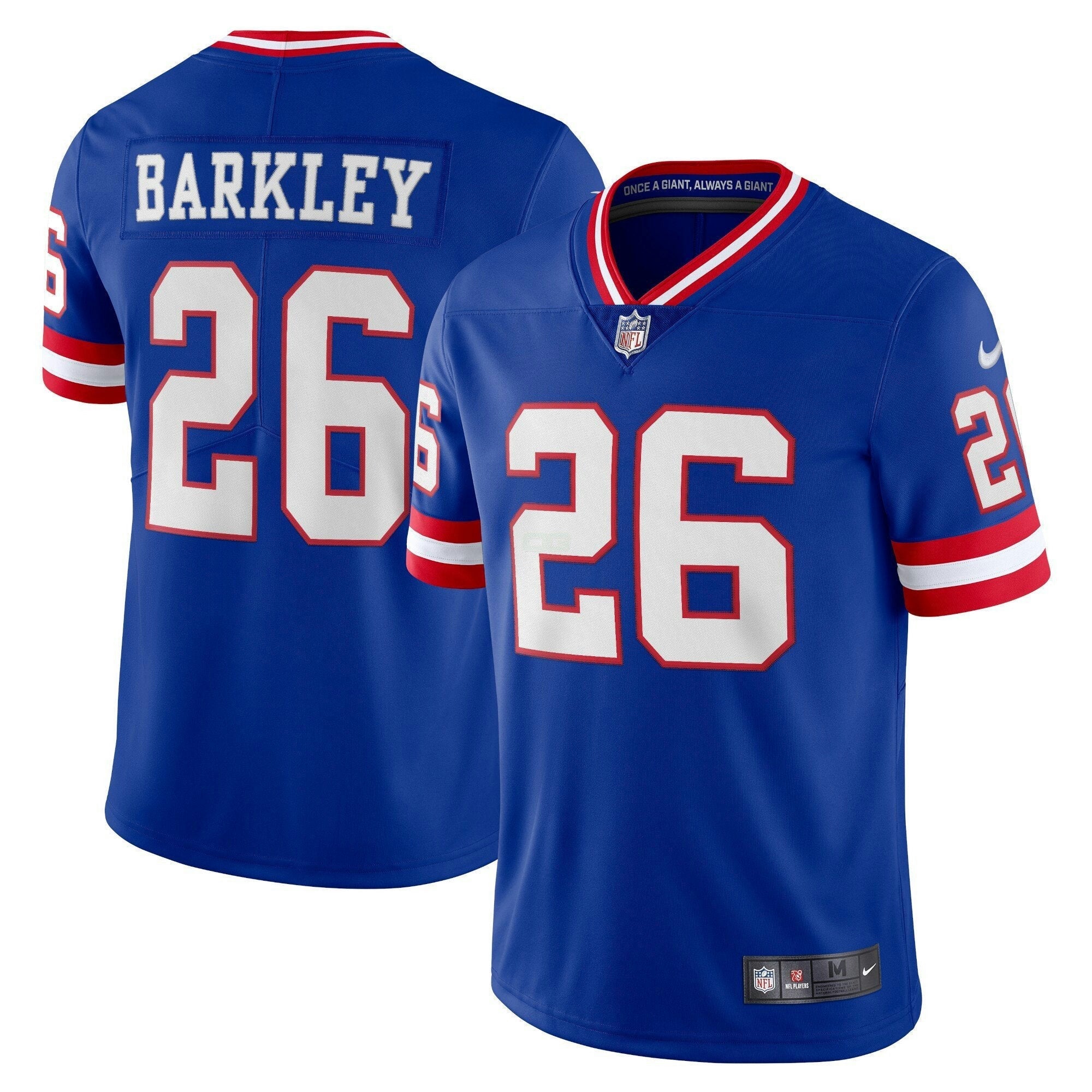 Camisa NFL Saquon Barkley New York Royal Jersey - Men