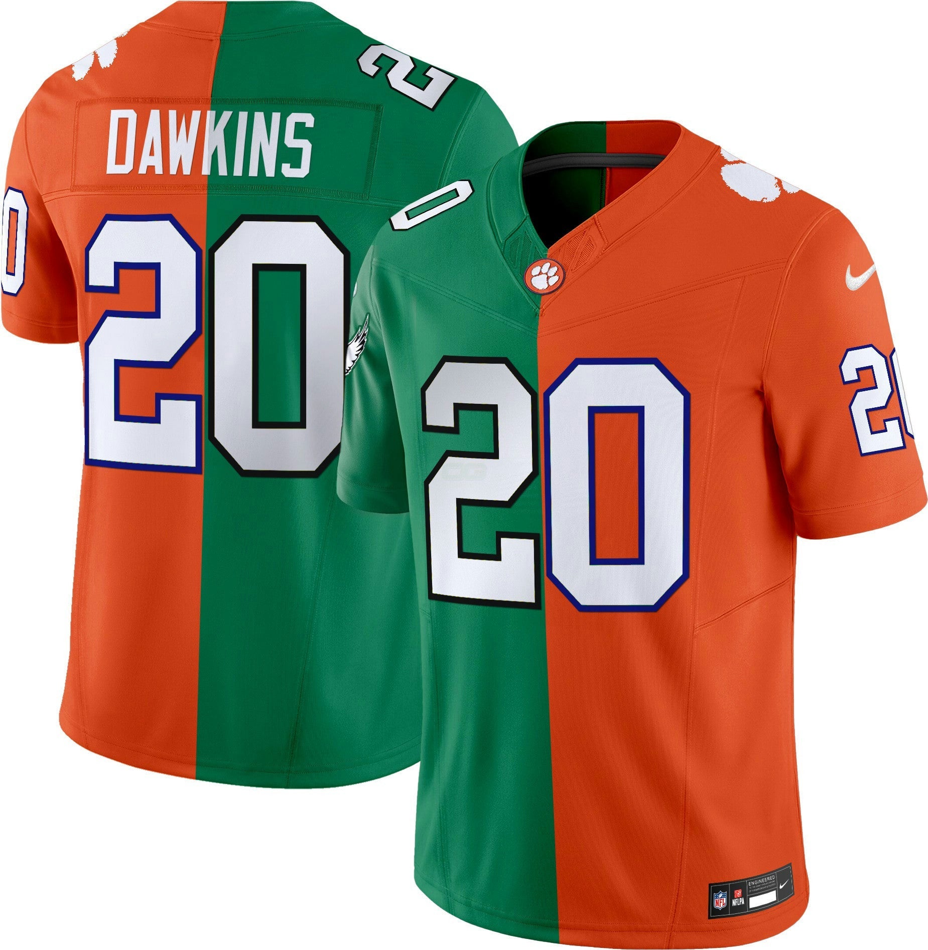 Camisa NFL Split Philadelphia & College Football Vapor Limited Jersey
