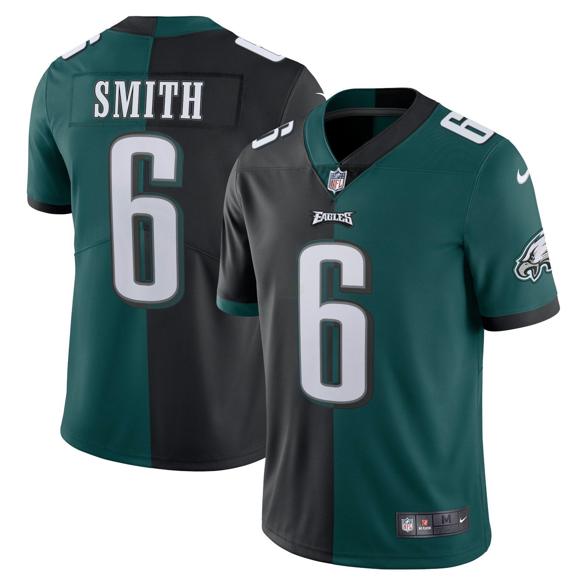 Camisa NFL Split Preta Verde Vapor Limited