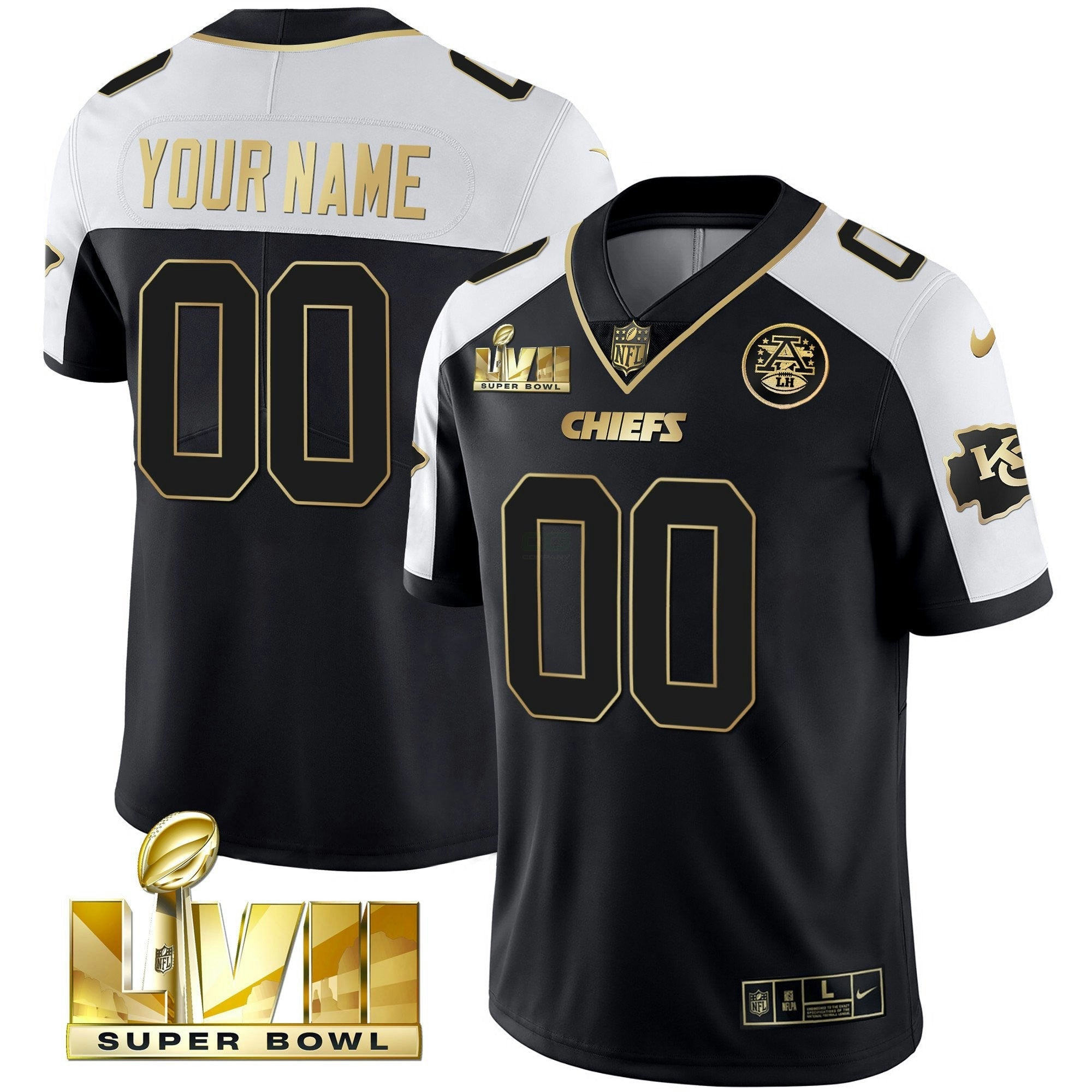 Camisa NFL Super Bowl Custom Name & Number Jersey
