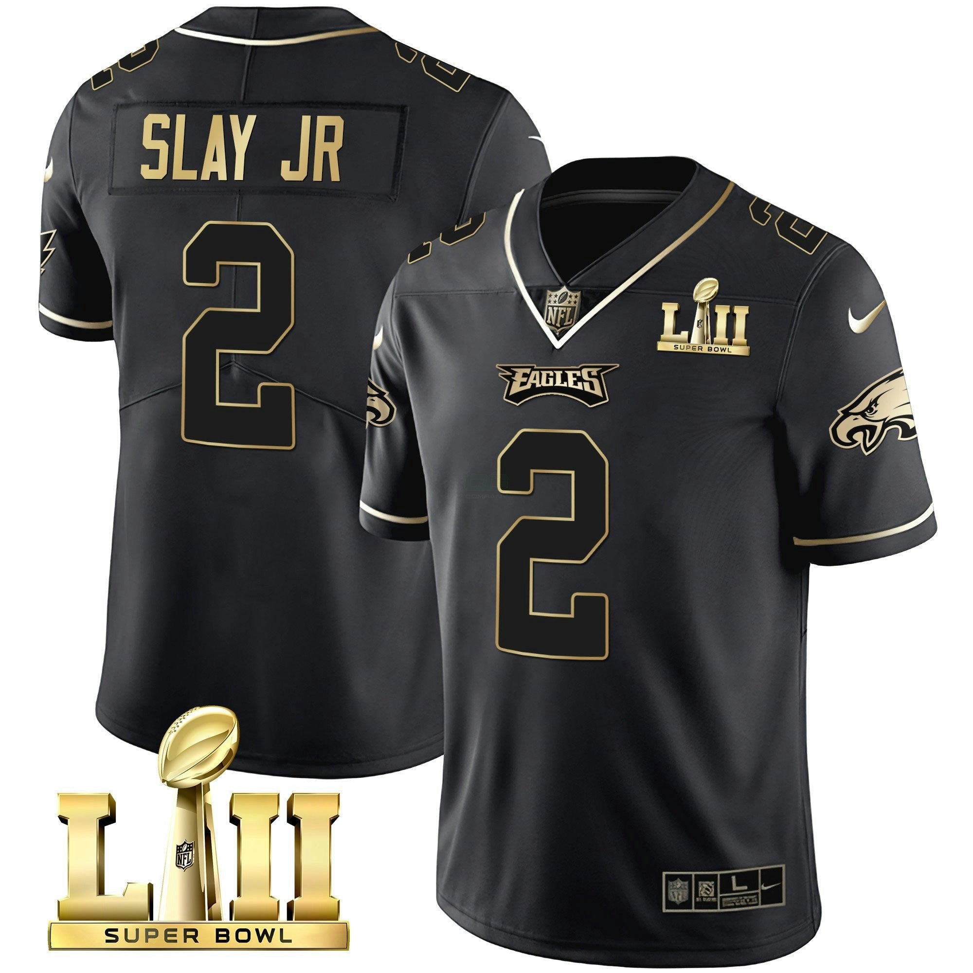 Camisa NFL Super Bowl LII Patch Vapor Jersey