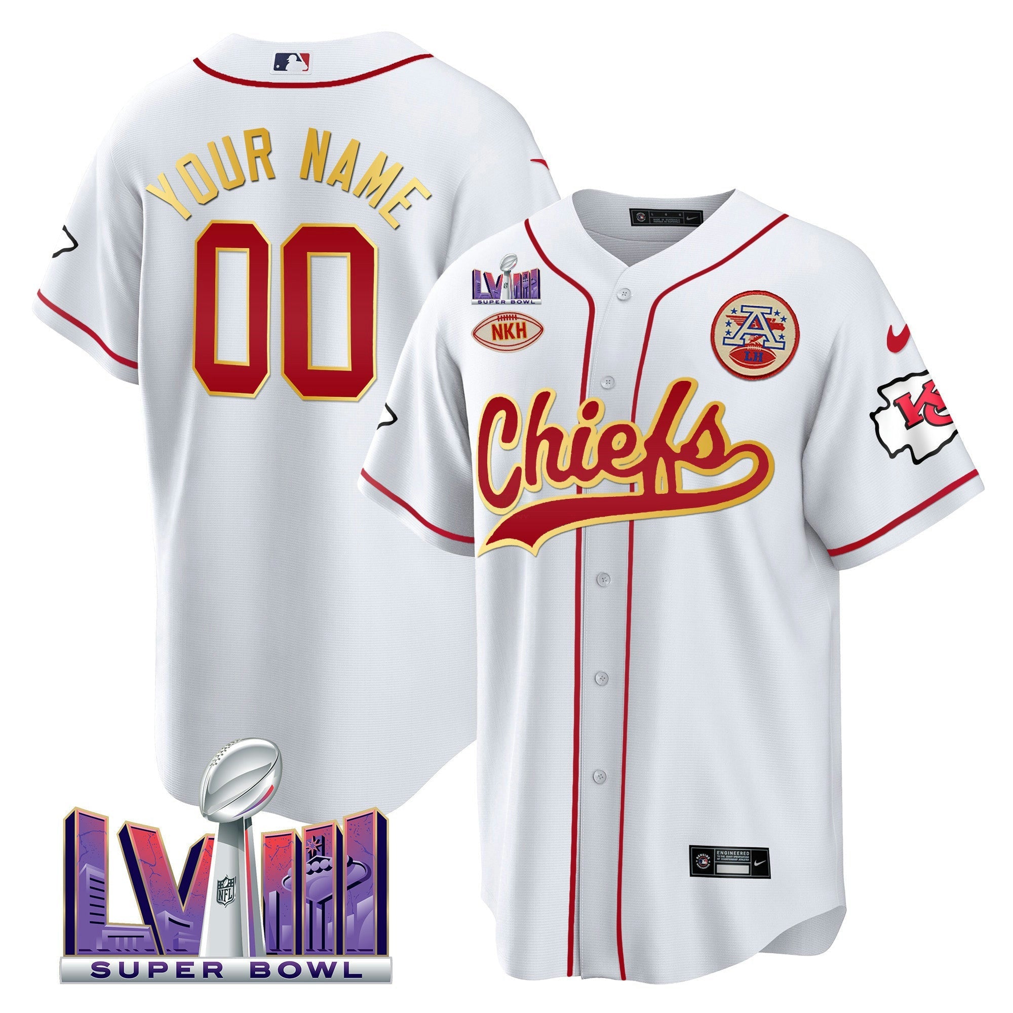 Camisa NFL Super Bowl LVIII Patch Jersey