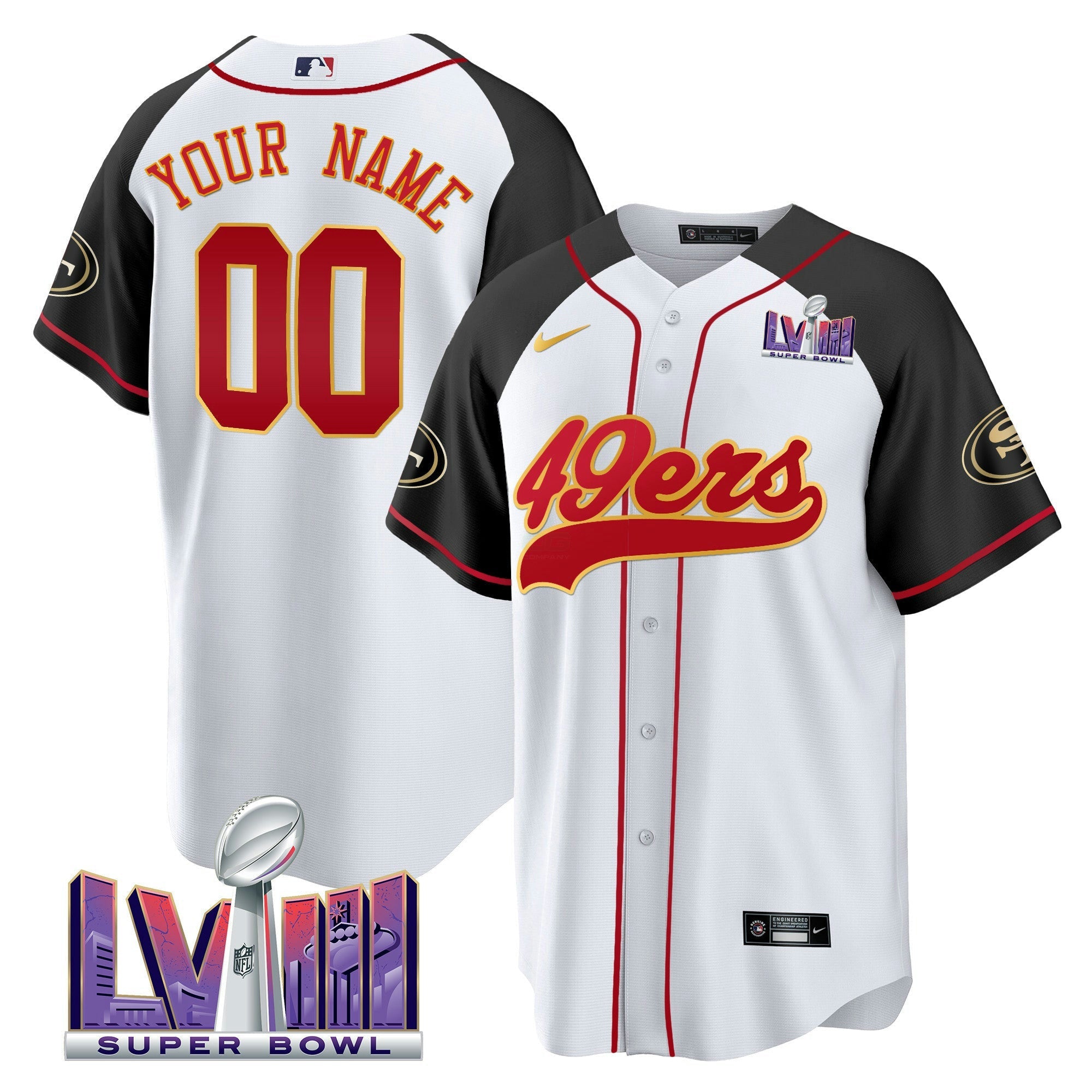 Camisa NFL Super Bowl LVIII Patch Jersey