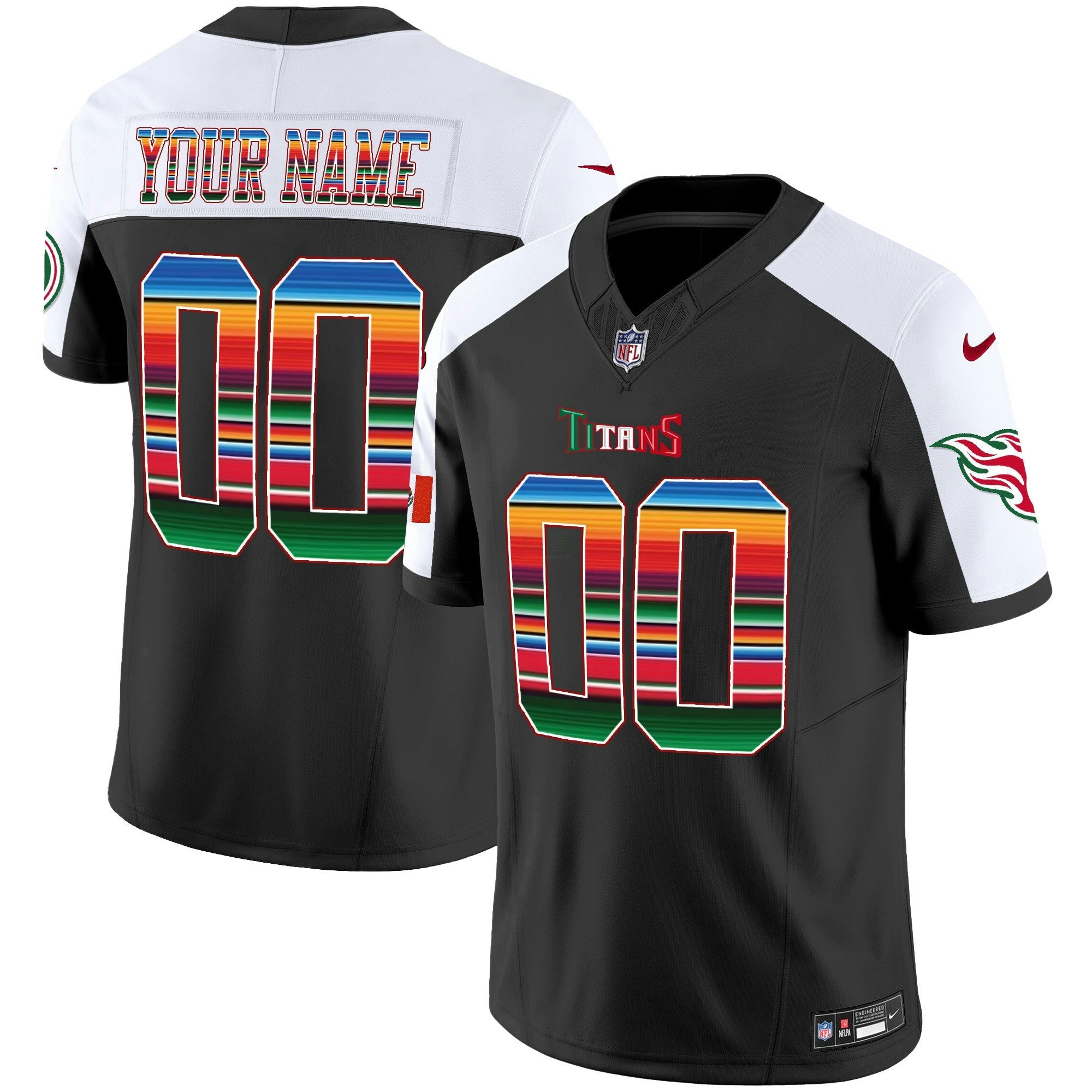 Camisa NFL Tennessee Mexico Vapor Jersey