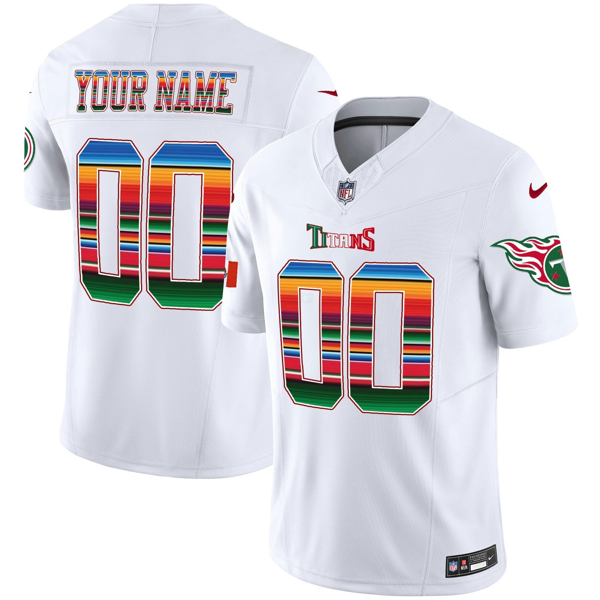 Camisa NFL Tennessee Mexico Vapor Jersey