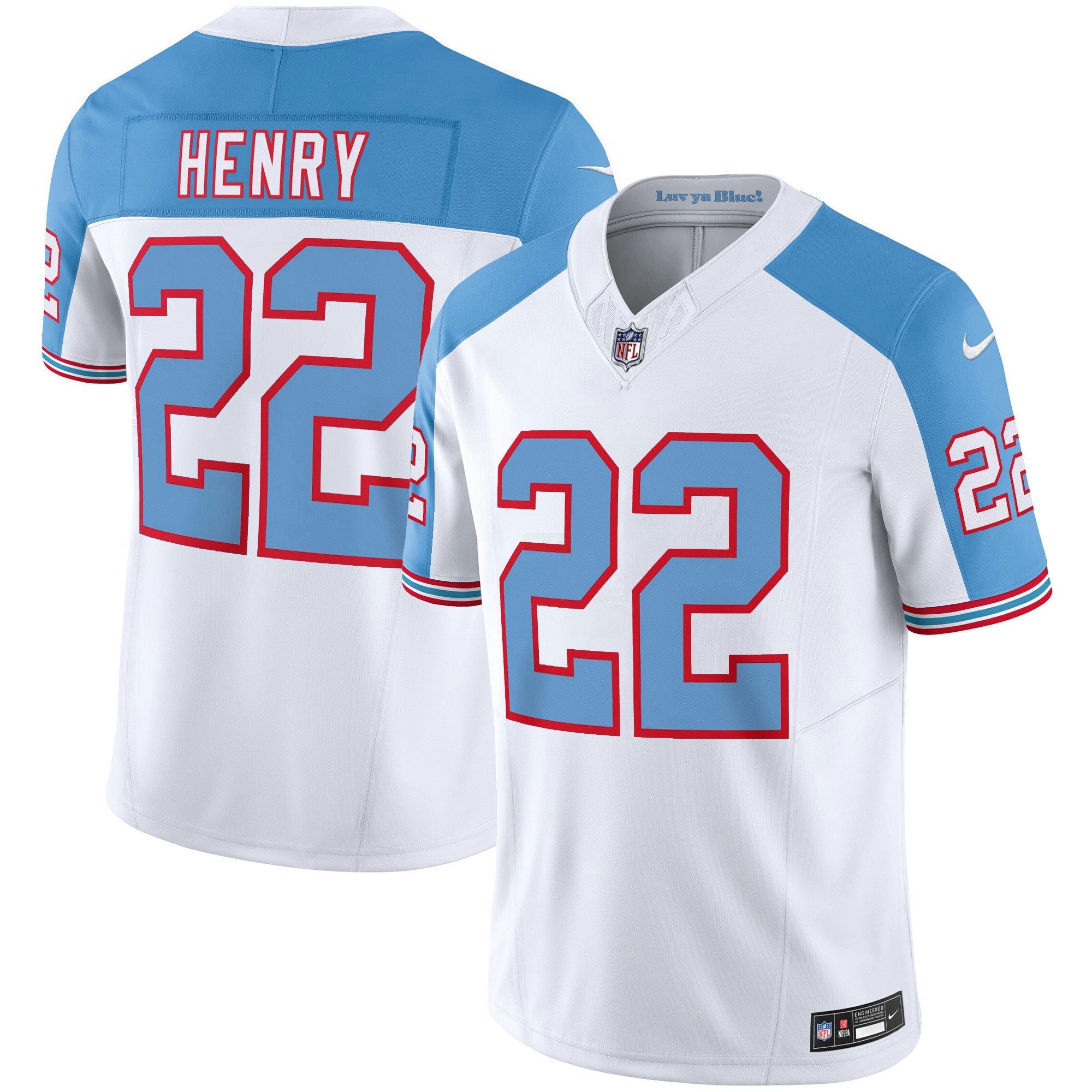 Camisa NFL Throwback Branca Alternativa Limited Vapor Jersey