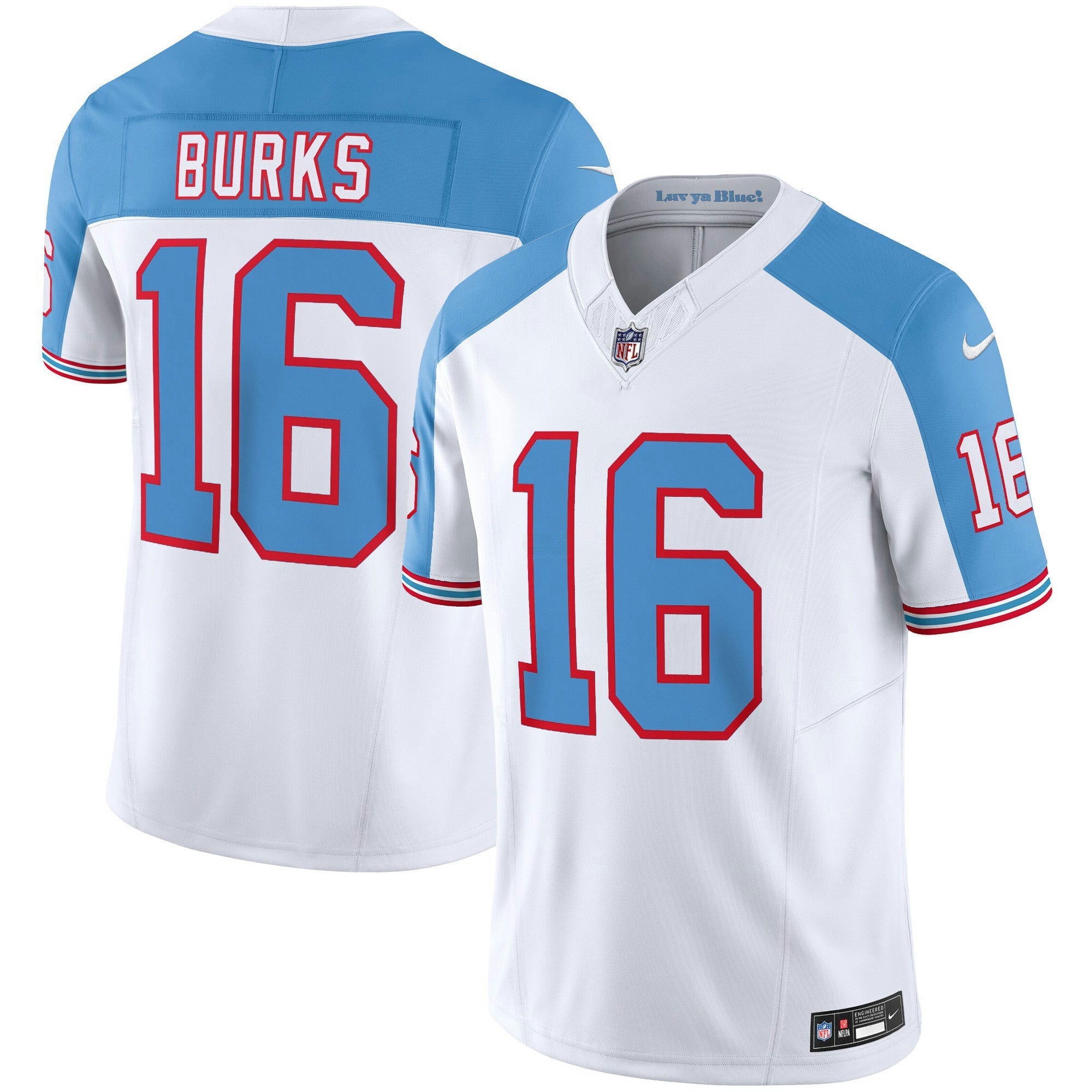Camisa NFL Throwback Branca Alternativa Limited Vapor Jersey
