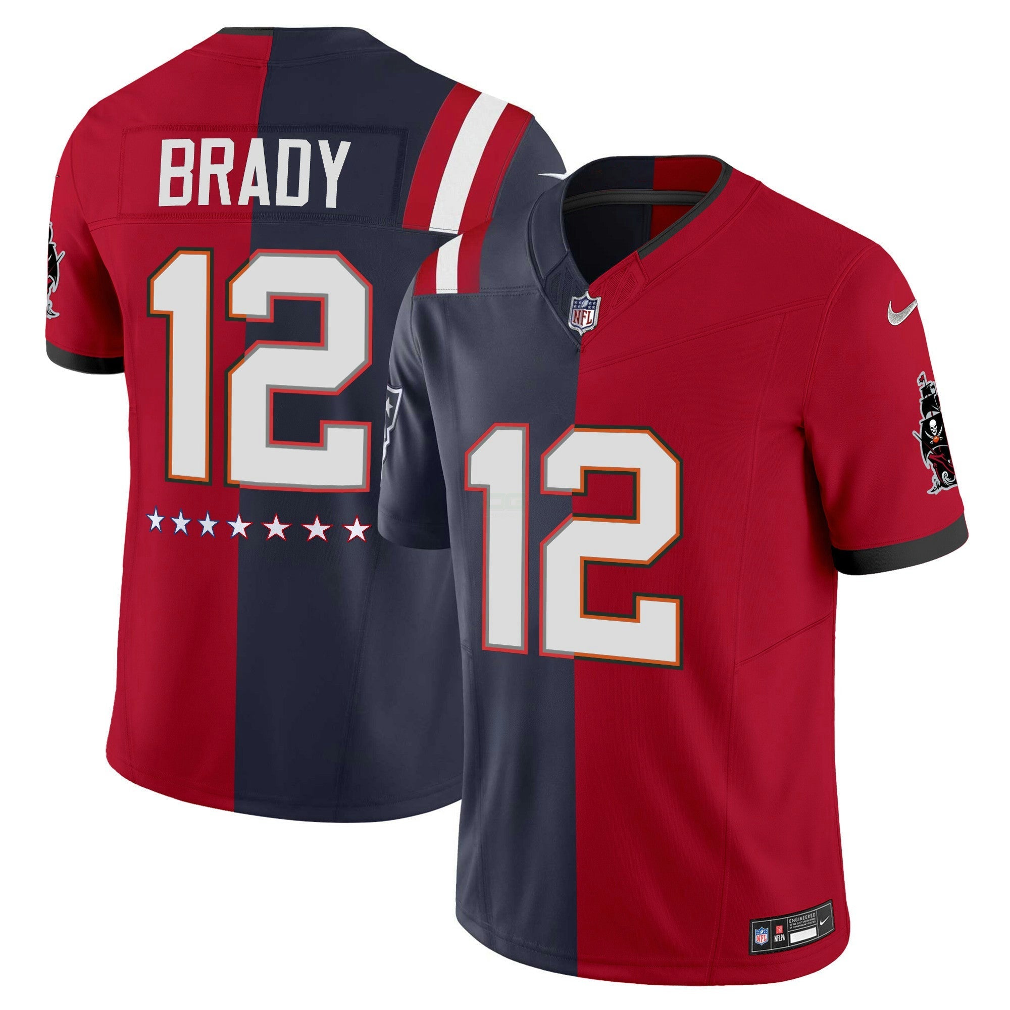 Camisa NFL Tom Brady 6x-Time Super Bowl Vapor Limited Jersey
