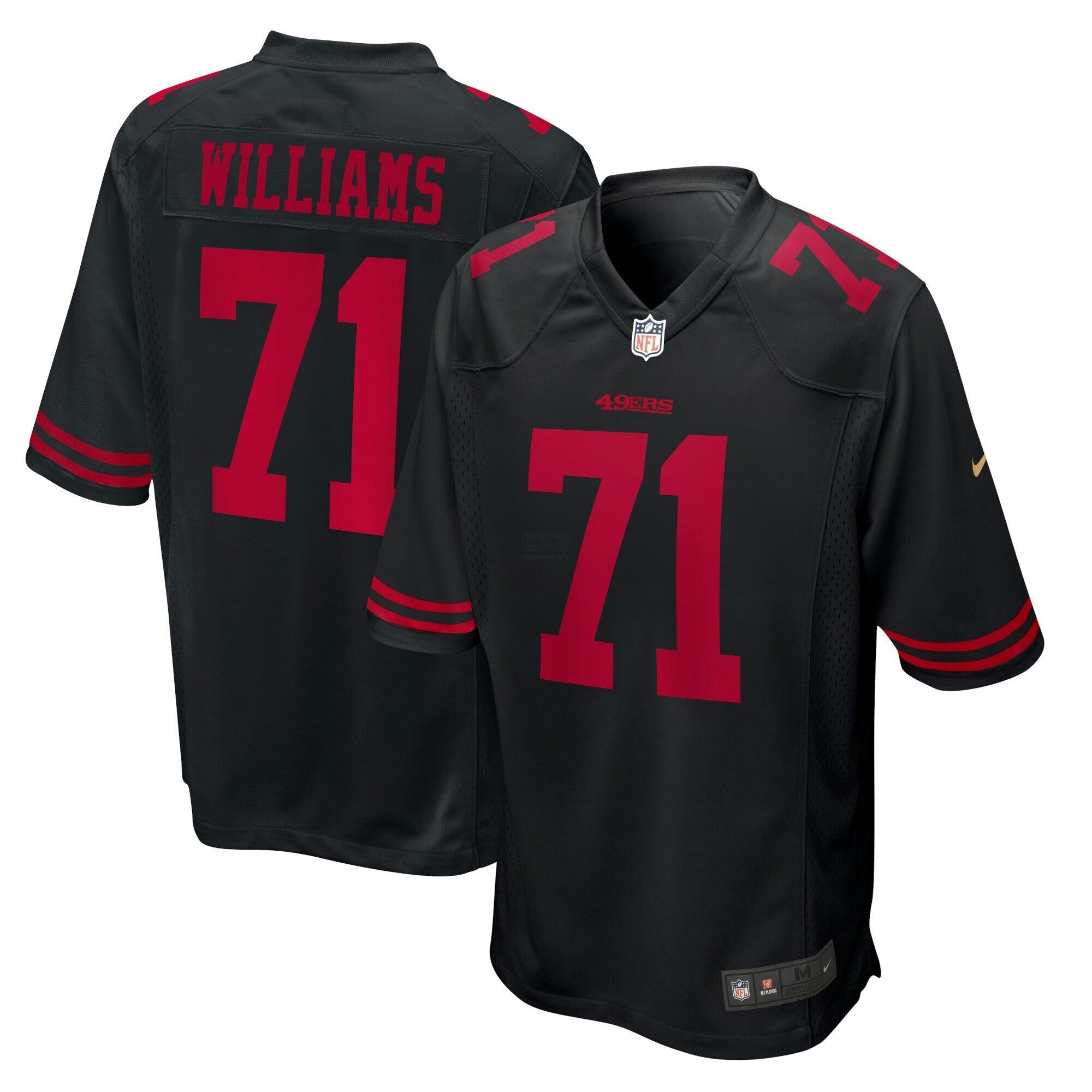 Camisa NFL Trent Williams San Francisco Black Jersey - Trent Williams