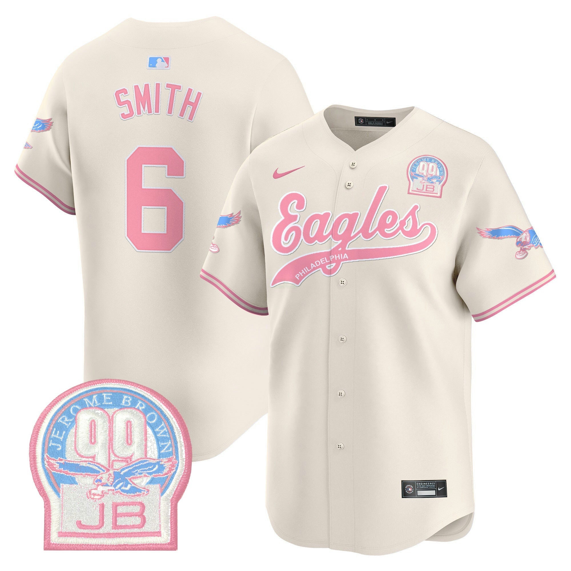 Camisa NFL Unisex Bubblegum Pink Vapor Premier Limited Jersey