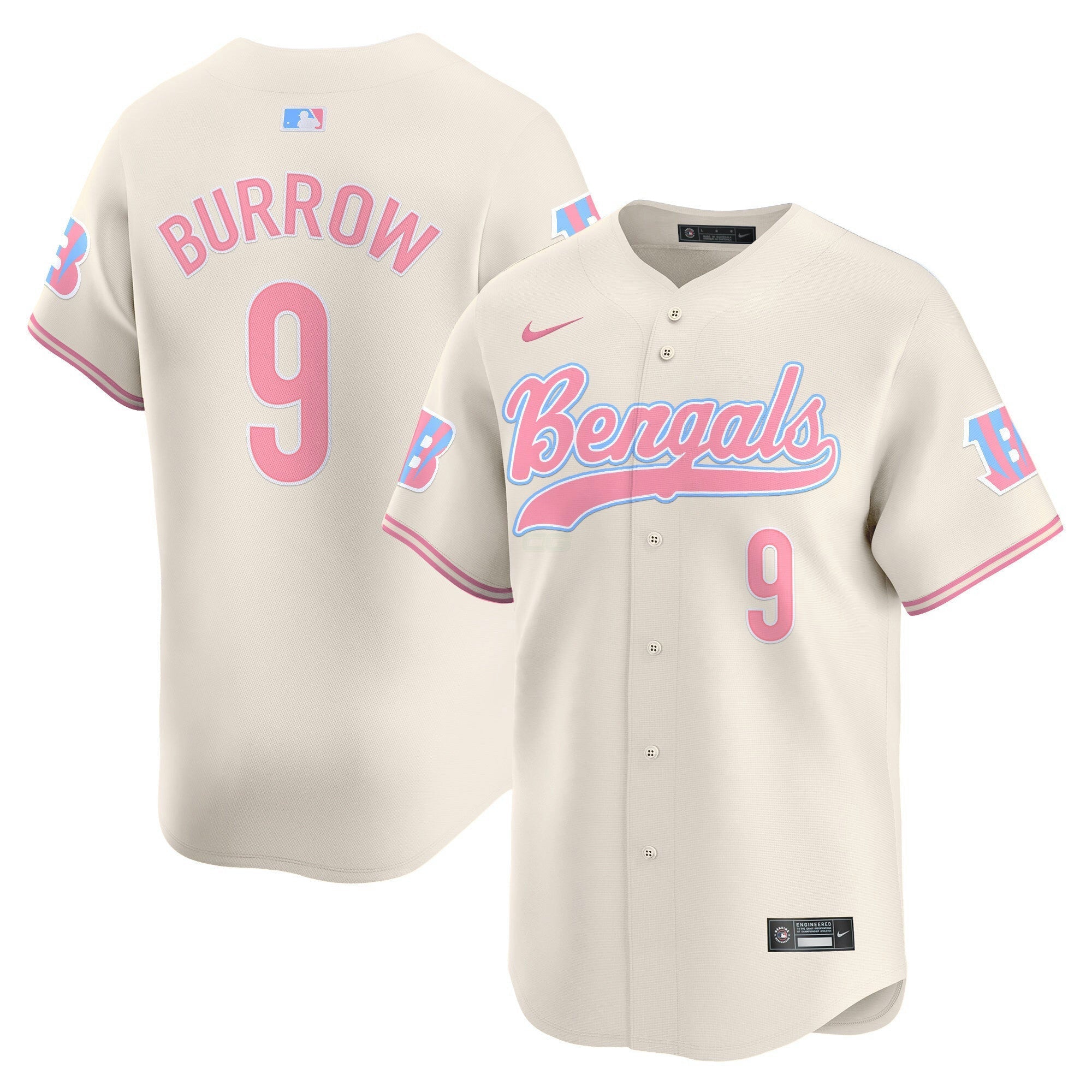 Camisa NFL Unisex Bubblegum Pink Vapor Premier Limited Jersey