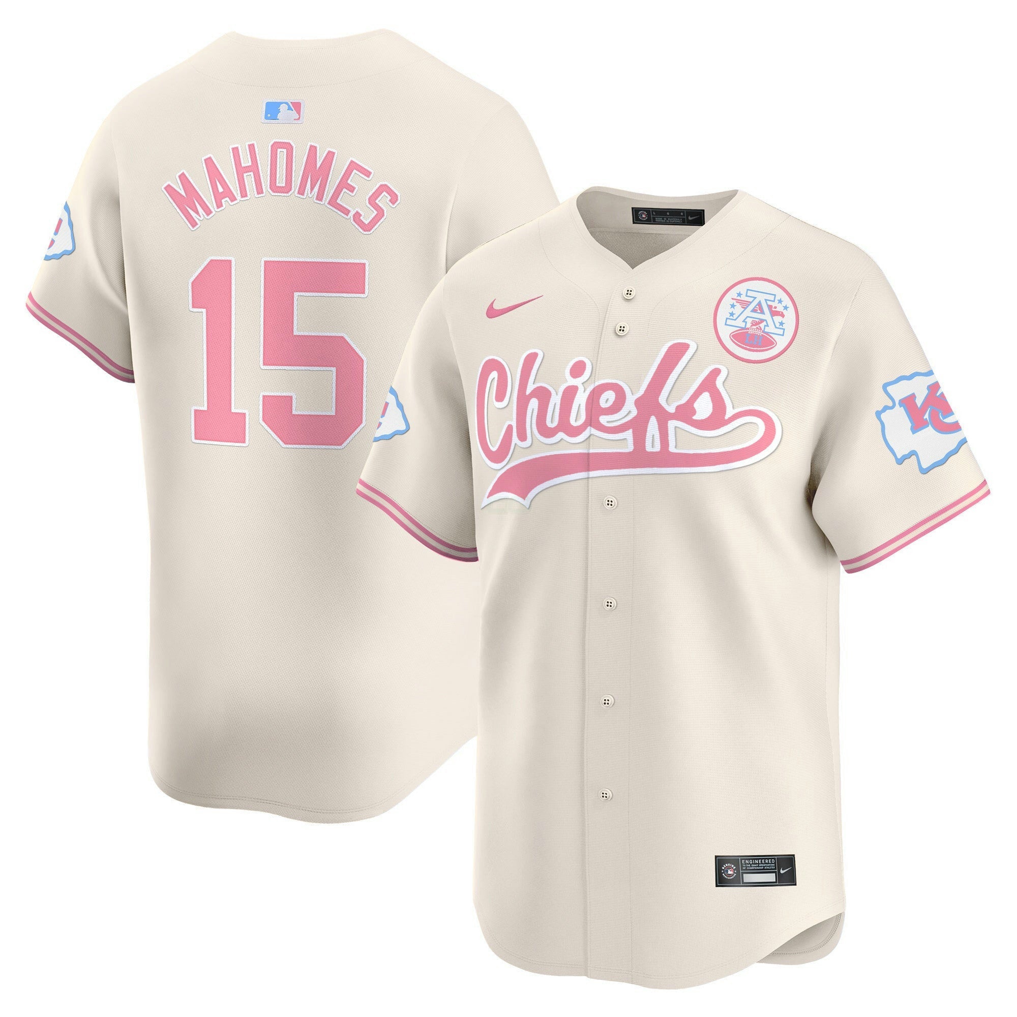 Camisa NFL Unisex Bubblegum Pink Vapor Premier Limited Jersey