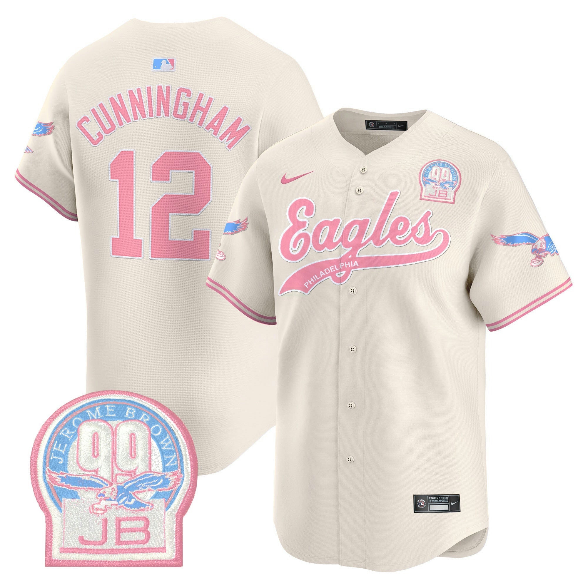 Camisa NFL Unisex Bubblegum Pink Vapor Premier Limited Jersey