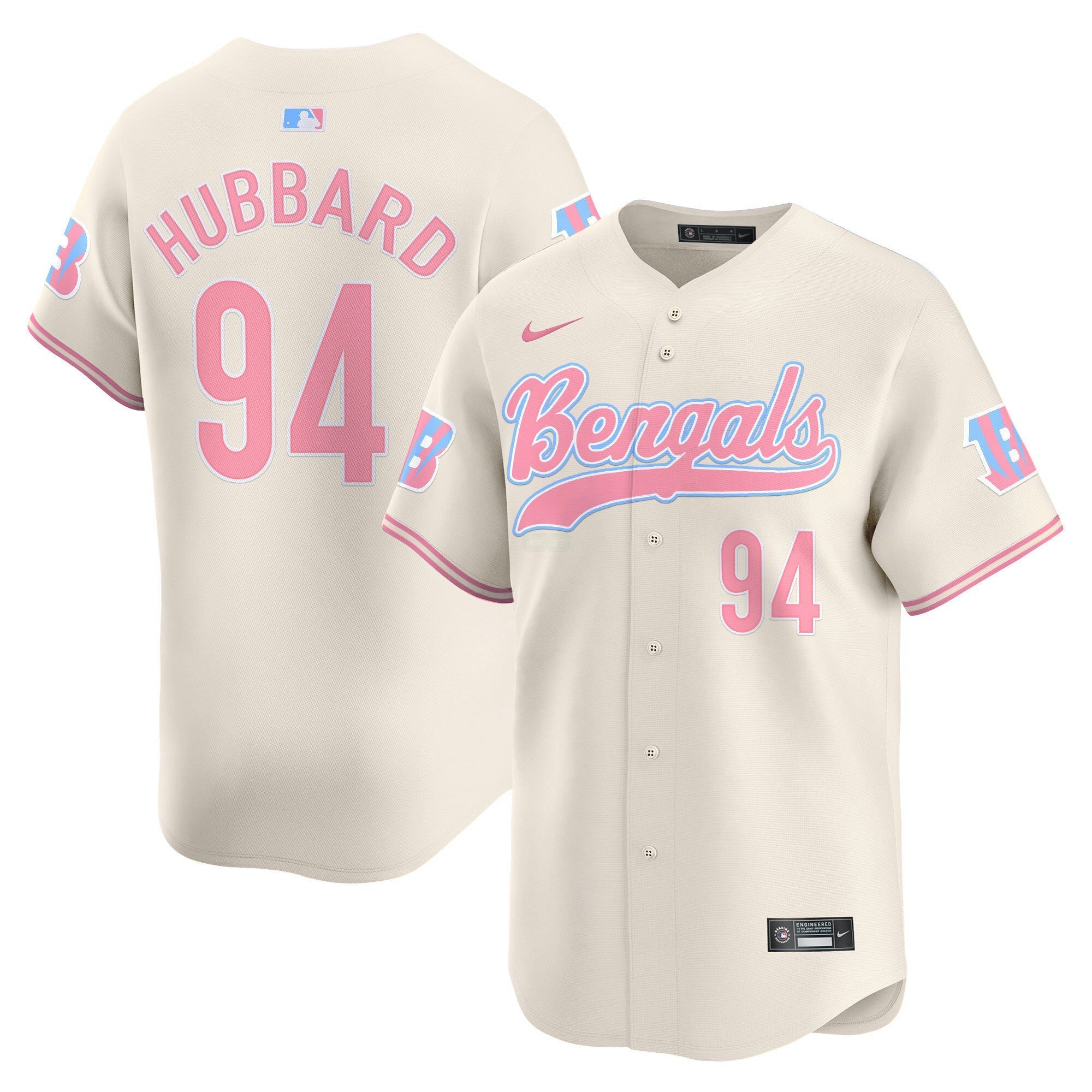 Camisa NFL Unisex Bubblegum Pink Vapor Premier Limited Jersey