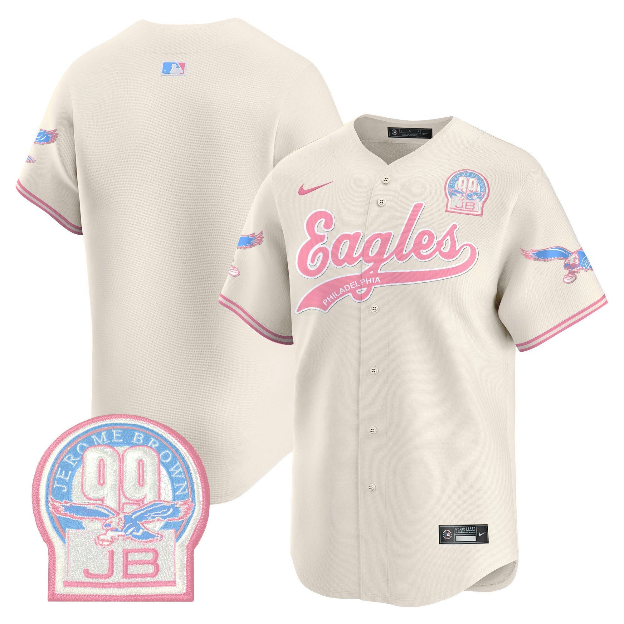 Camisa NFL Unisex Bubblegum Pink Vapor Premier Limited Jersey
