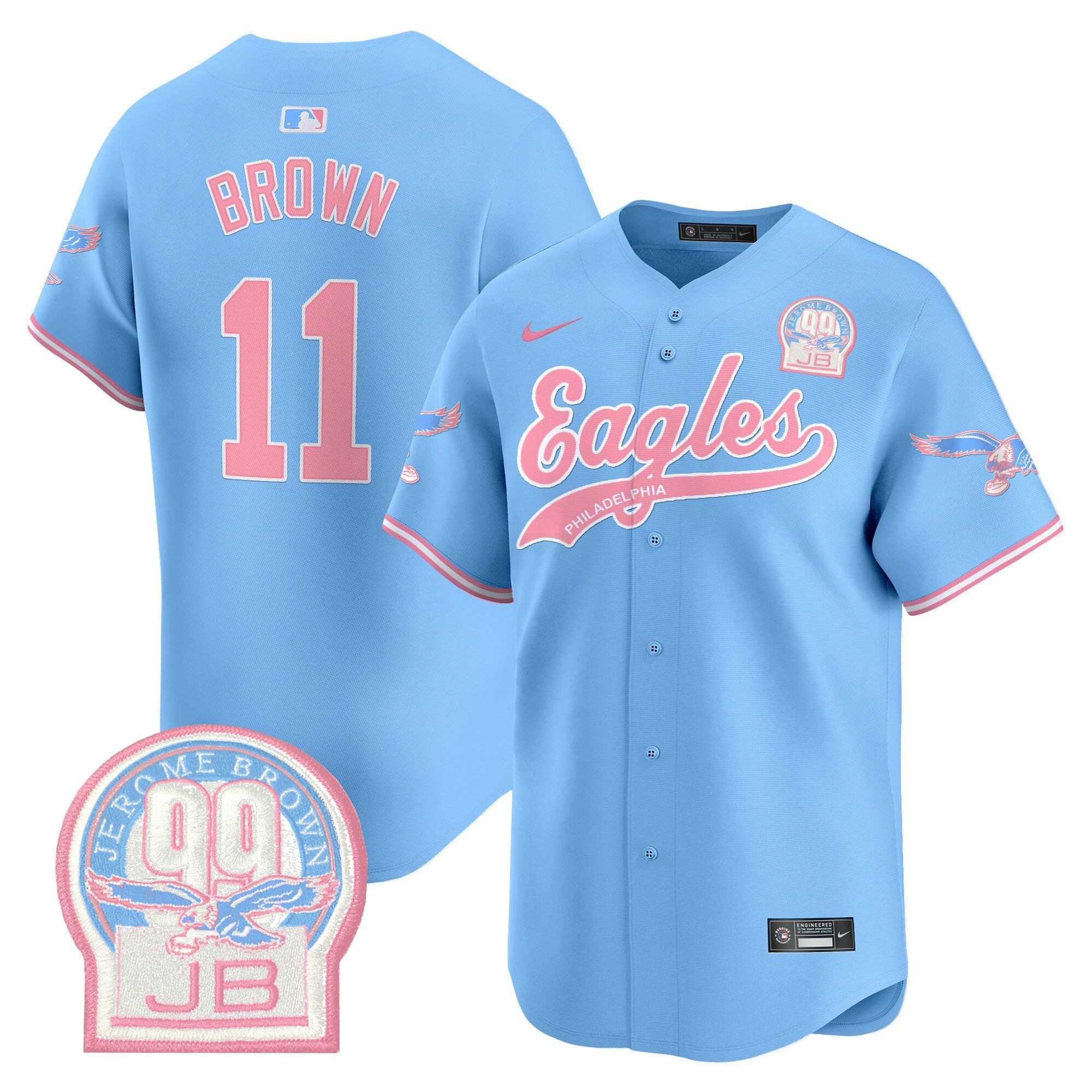 Camisa NFL Unisex Bubblegum Pink Vapor Premier Limited Jersey