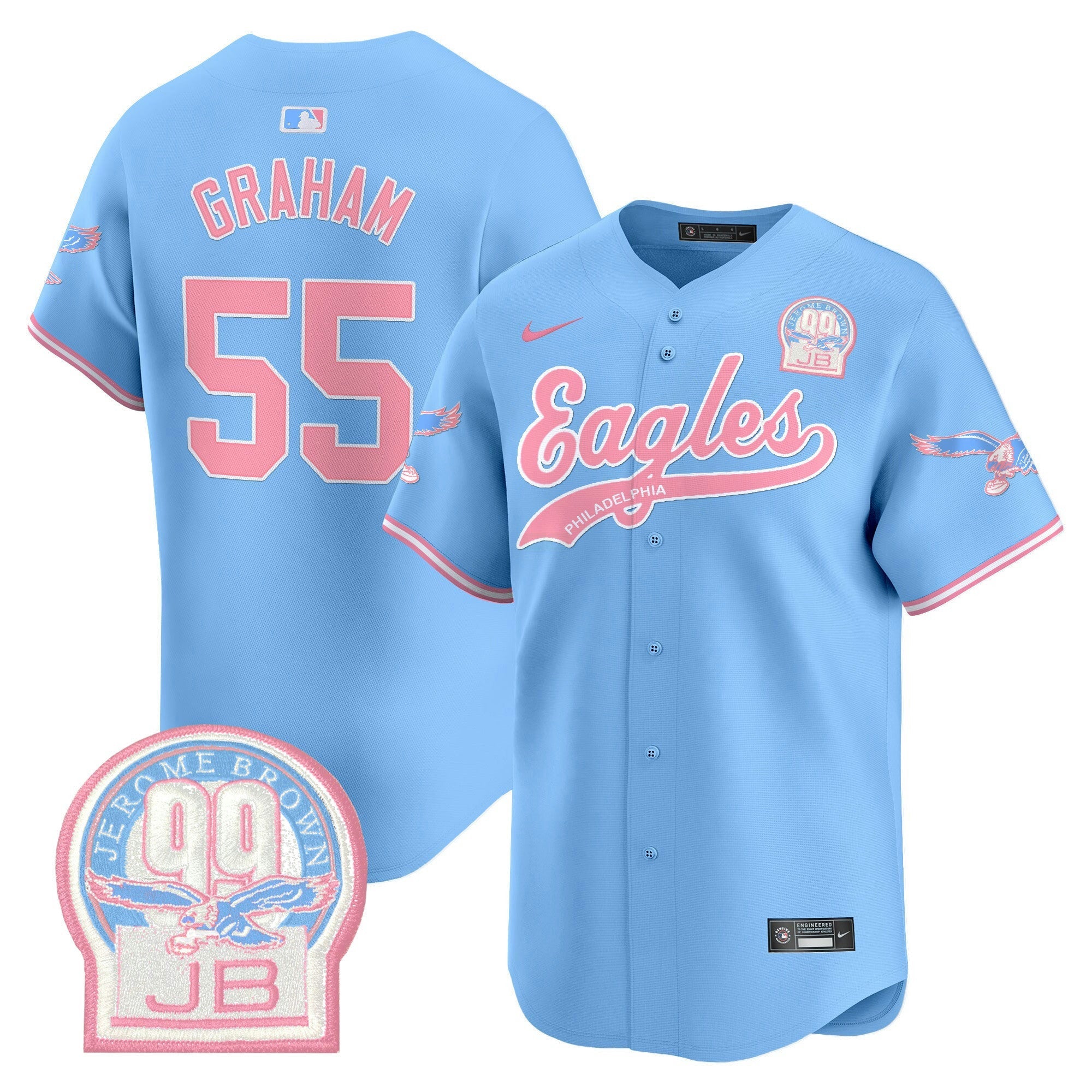Camisa NFL Unisex Bubblegum Pink Vapor Premier Limited Jersey