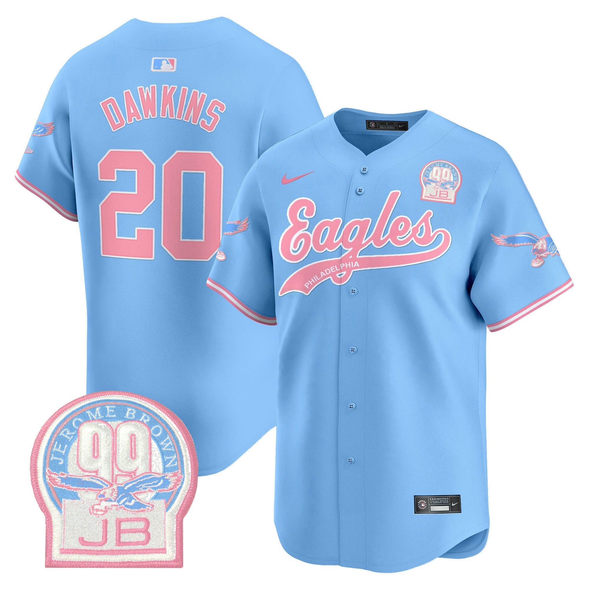 Camisa NFL Unisex Bubblegum Pink Vapor Premier Limited Jersey