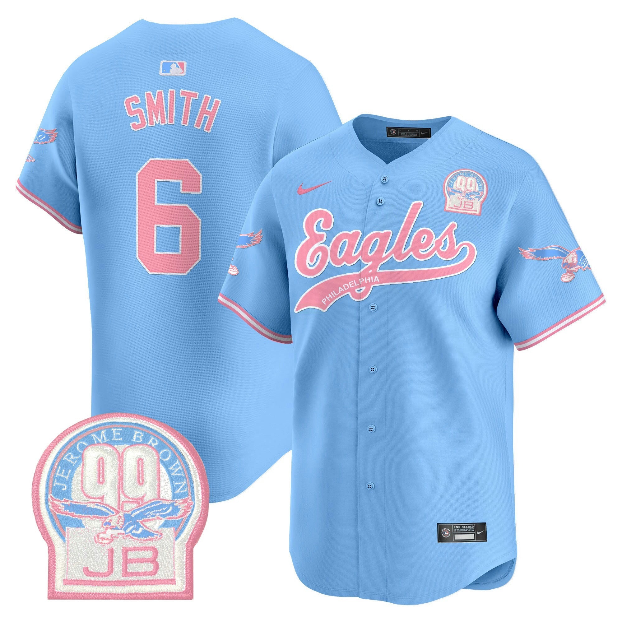 Camisa NFL Unisex Bubblegum Pink Vapor Premier Limited Jersey