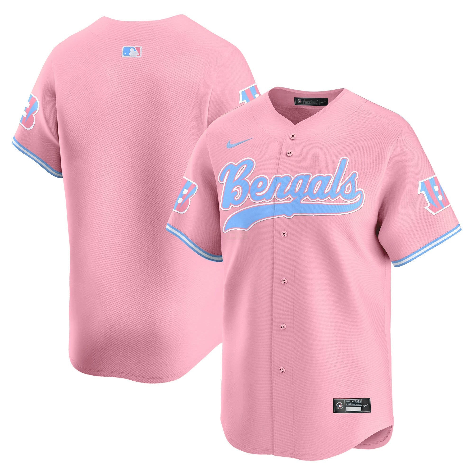 Camisa NFL Unisex Bubblegum Pink Vapor Premier Limited Jersey
