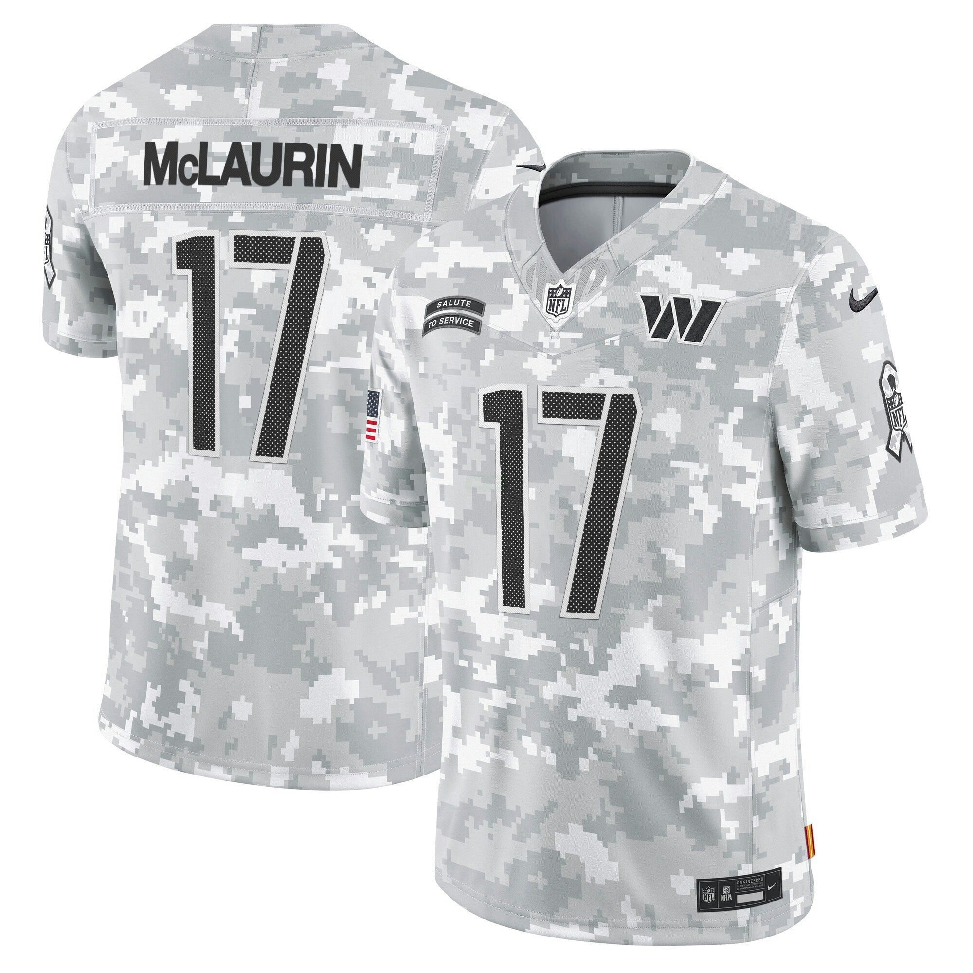 Camisa NFL Washington 2024 Salute to Service Vapor Limited Jersey – Arctic Camo