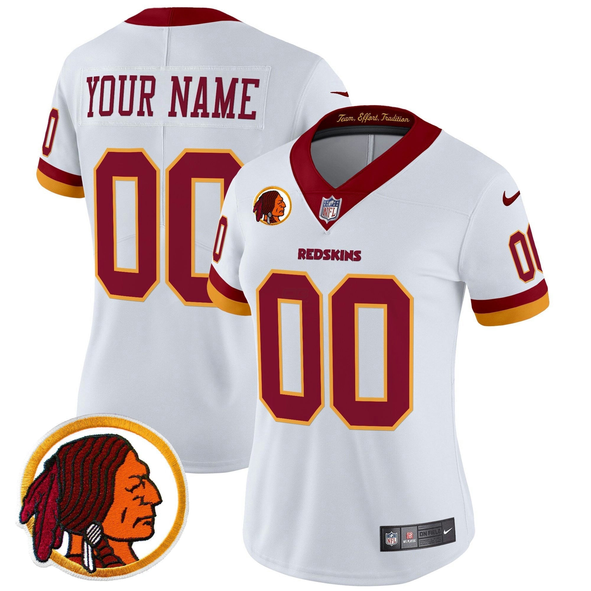 Camisa NFL Washington Redskins Throwback Vapor Limited Jersey V2