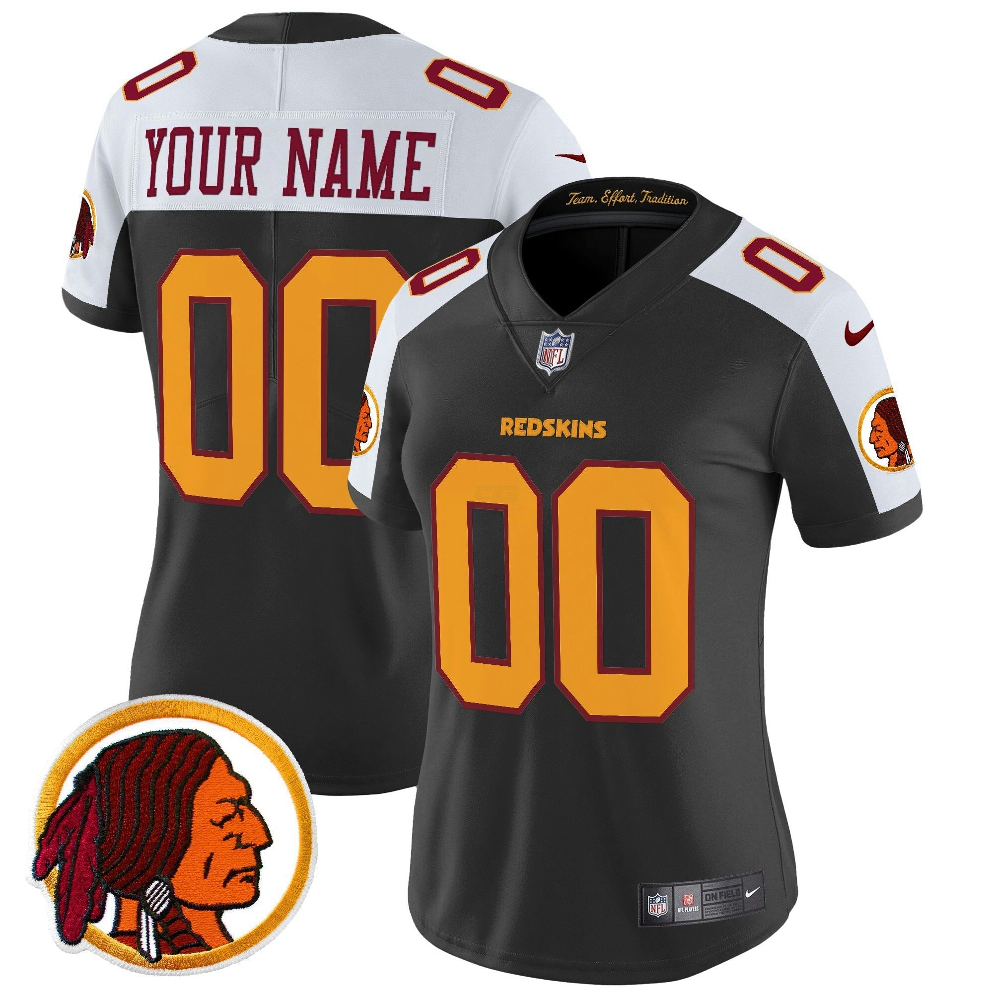 Camisa NFL Washington Redskins Throwback Vapor Limited Jersey V2
