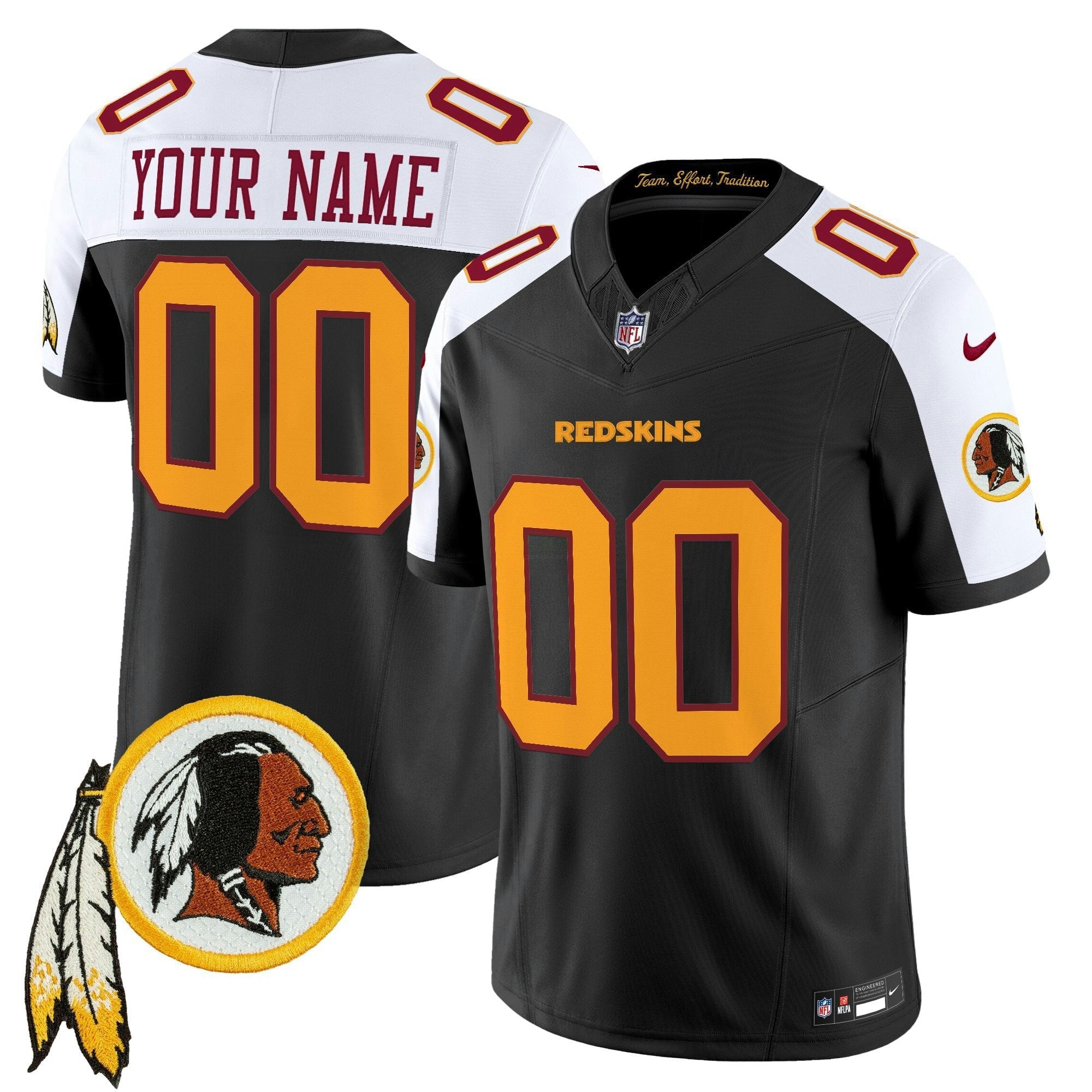 Camisa NFL Washington Redskins Throwback Vapor Limited Jersey V3