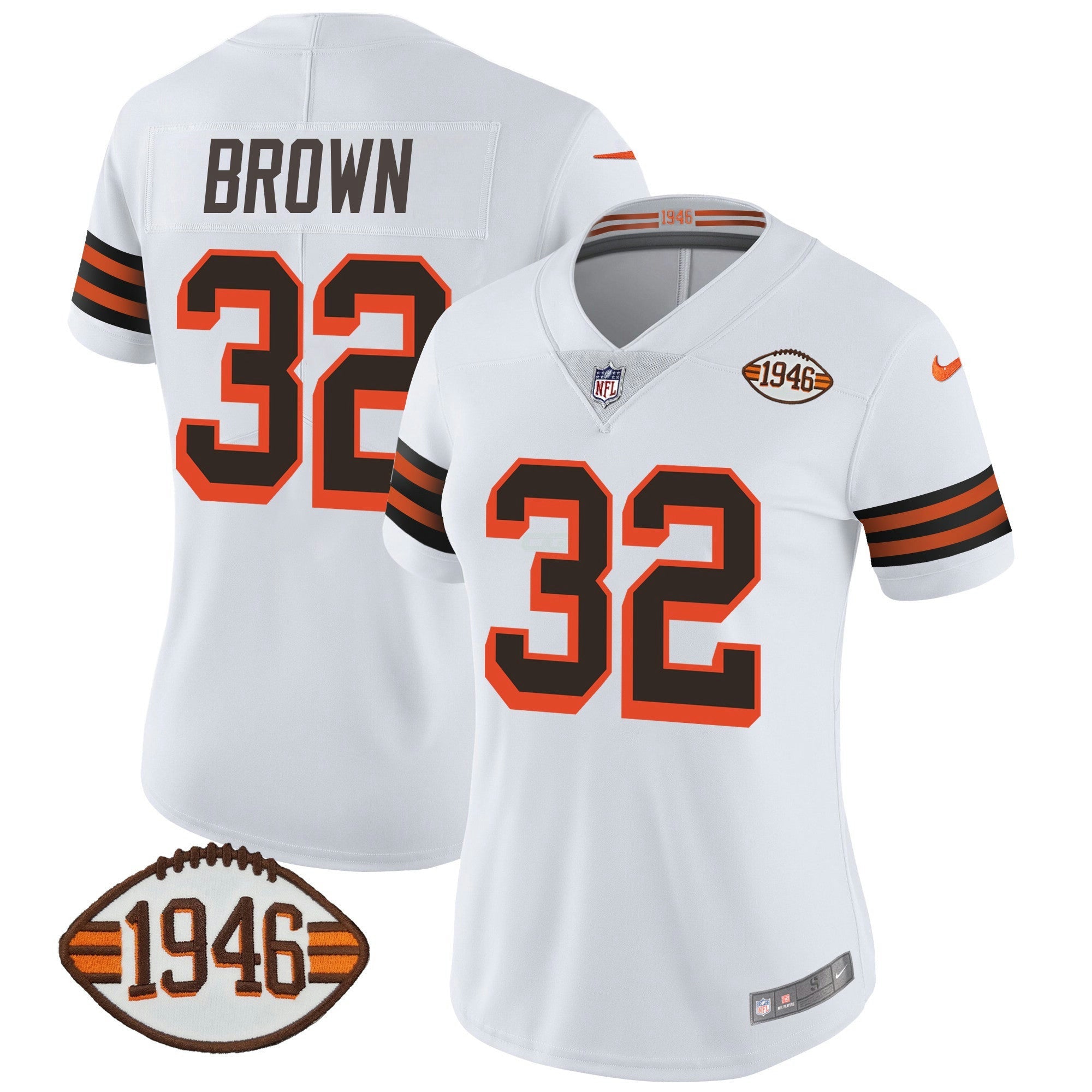 Camisa NFL Women’s 1946 75th Anniversary Patch Jersey