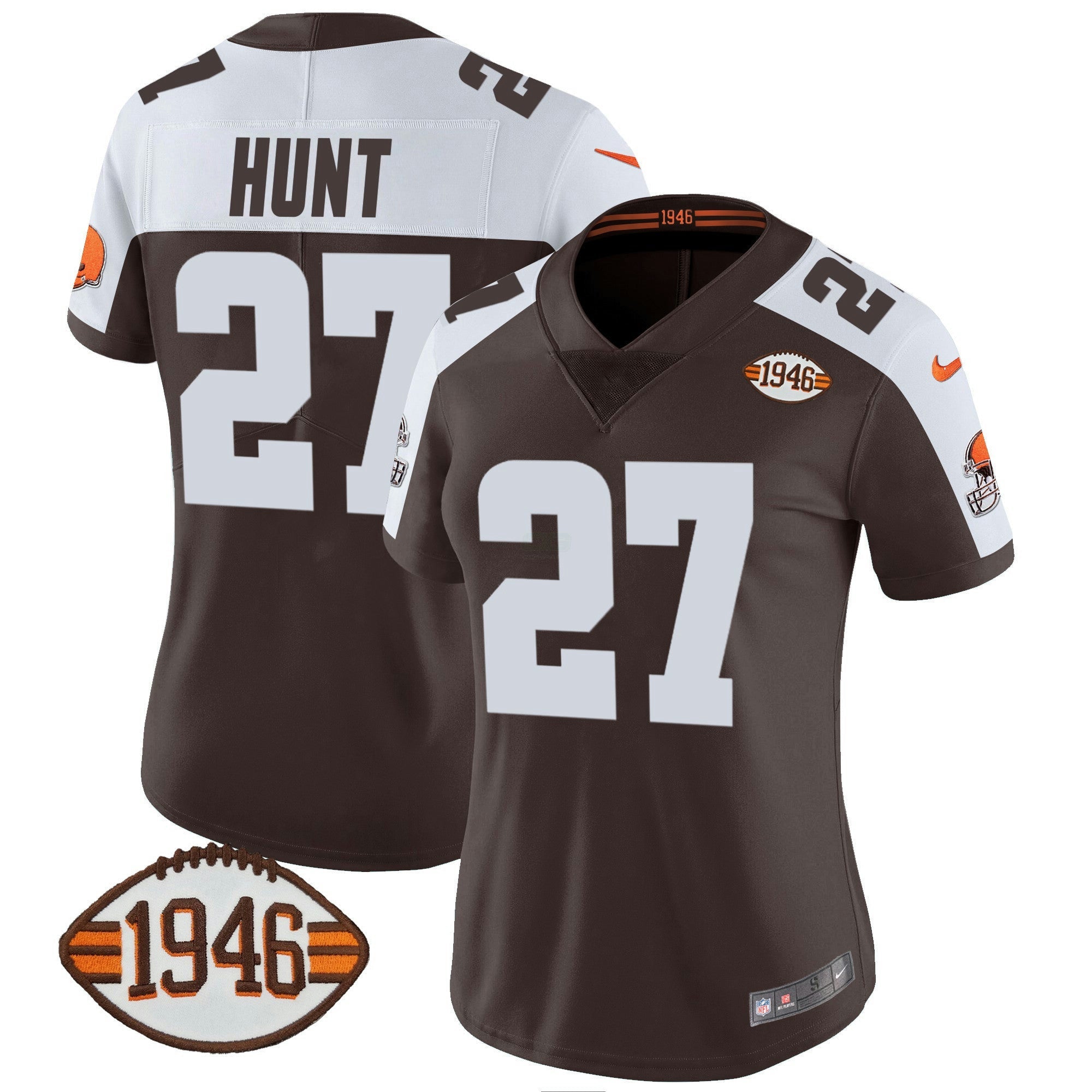 Camisa NFL Women’s 1946 75th Anniversary Patch Jersey
