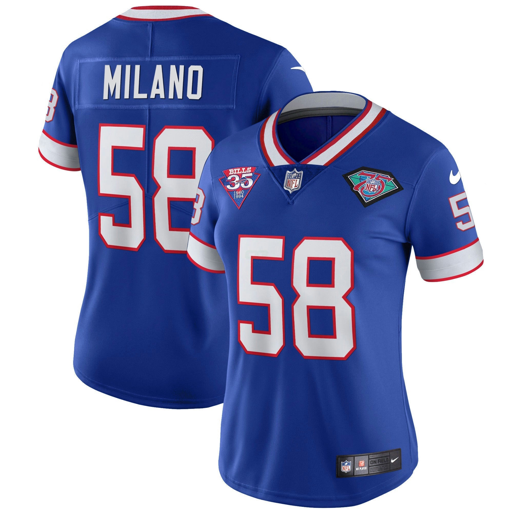 Camisa NFL Women’s 1994 Throwback Vapor Jersey