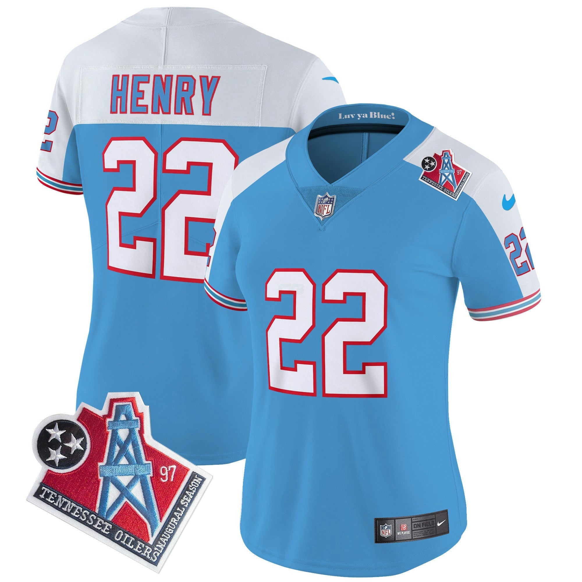 Camisa NFL Women’s 1997 Throwback Limited Vapor Jersey