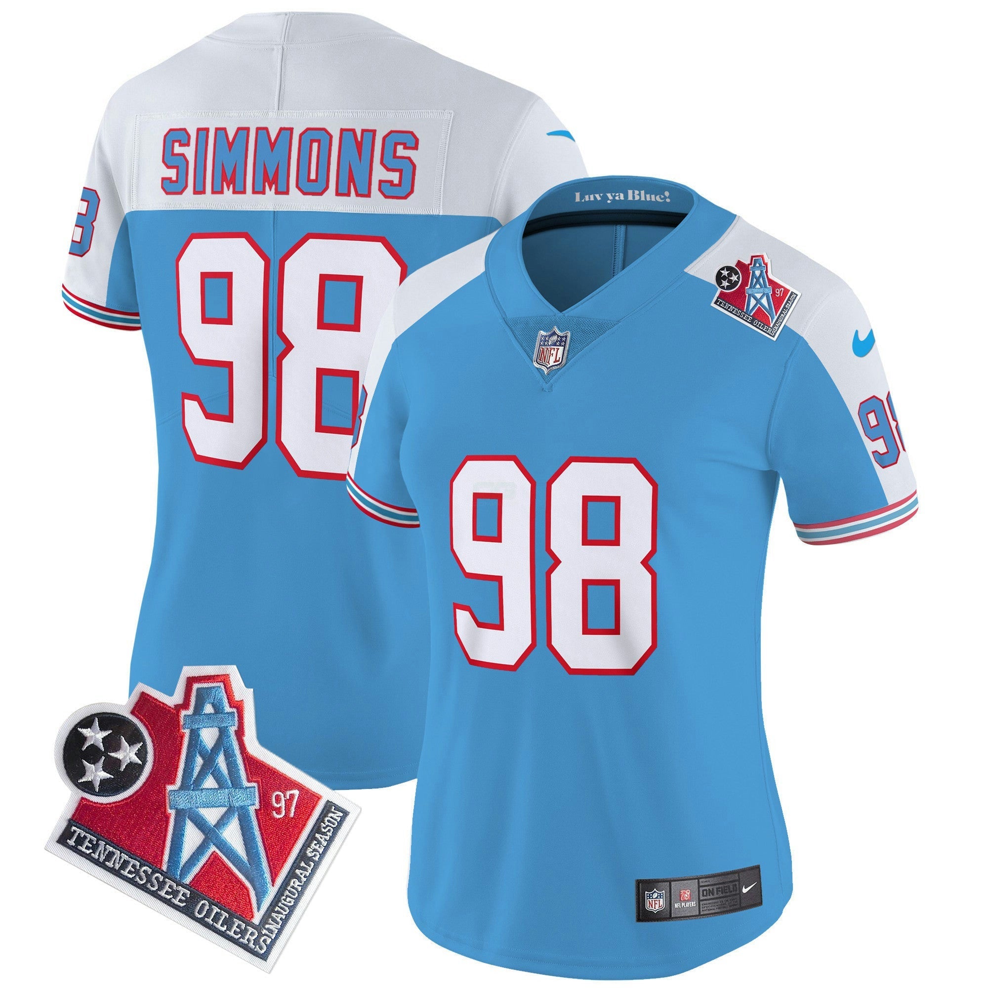 Camisa NFL Women’s 1997 Throwback Limited Vapor Jersey